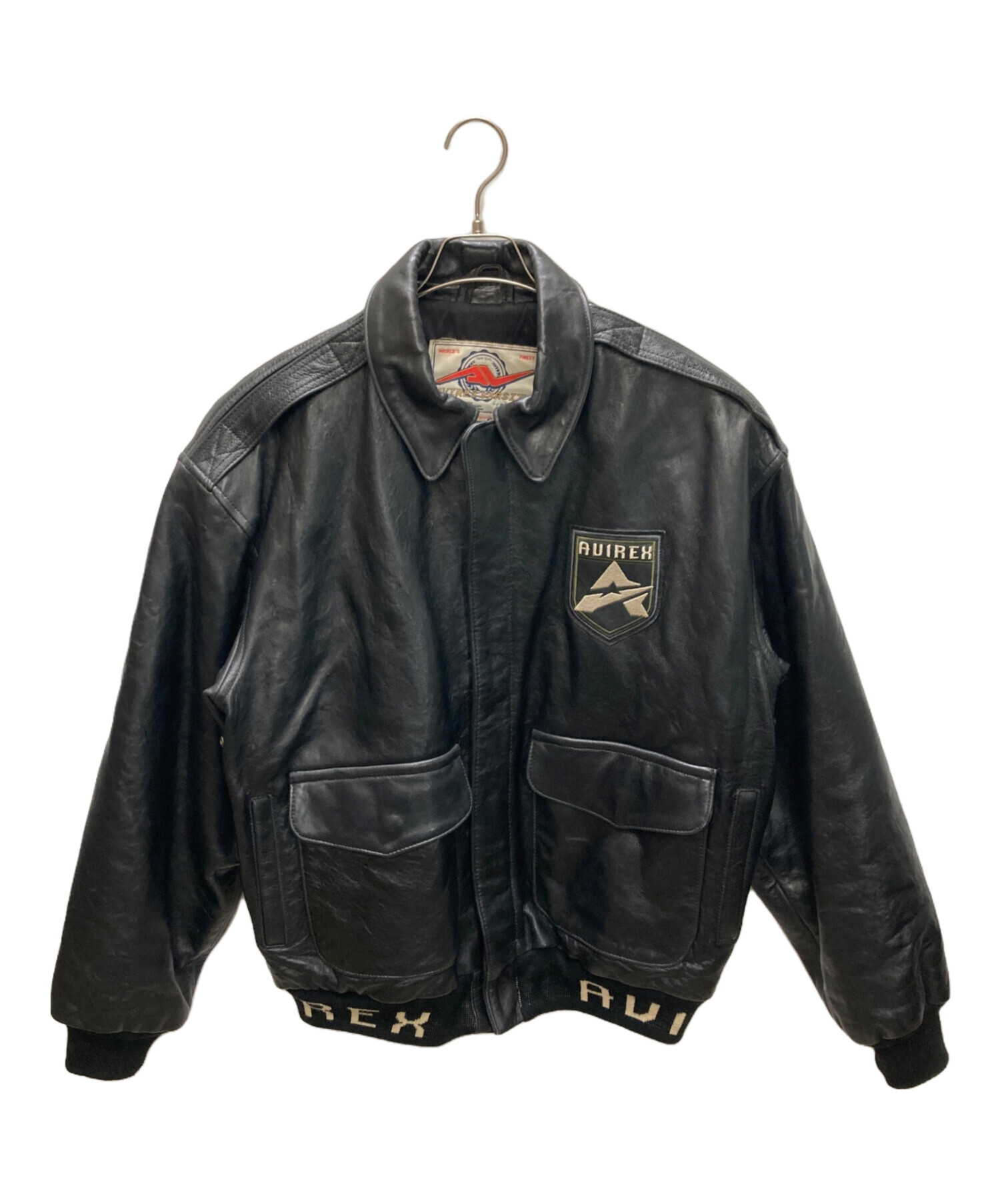 中古・古着通販】AVIREX (アヴィレックス) レザーフライトジャケット 