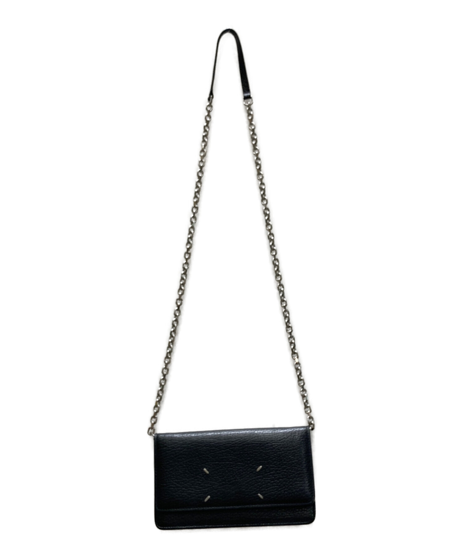 Maison margiela ［未使用］タグ付 チェーン ウォレット　バッグ 中古・古着通販】Maison Margiela (メゾンマルジェラ) レザー チェーン