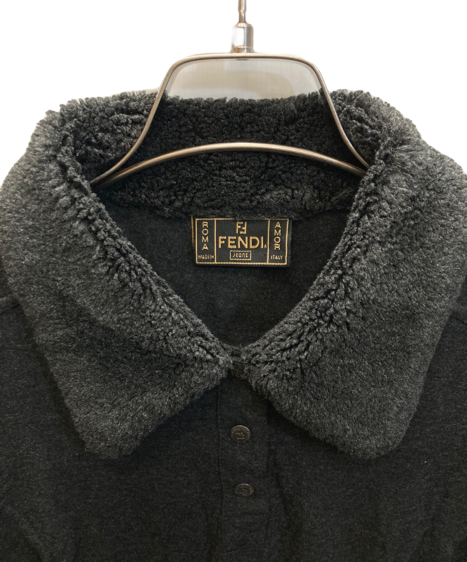 中古・古着通販】FENDI jeans (フェンディ ジーンズ) ボアカラー