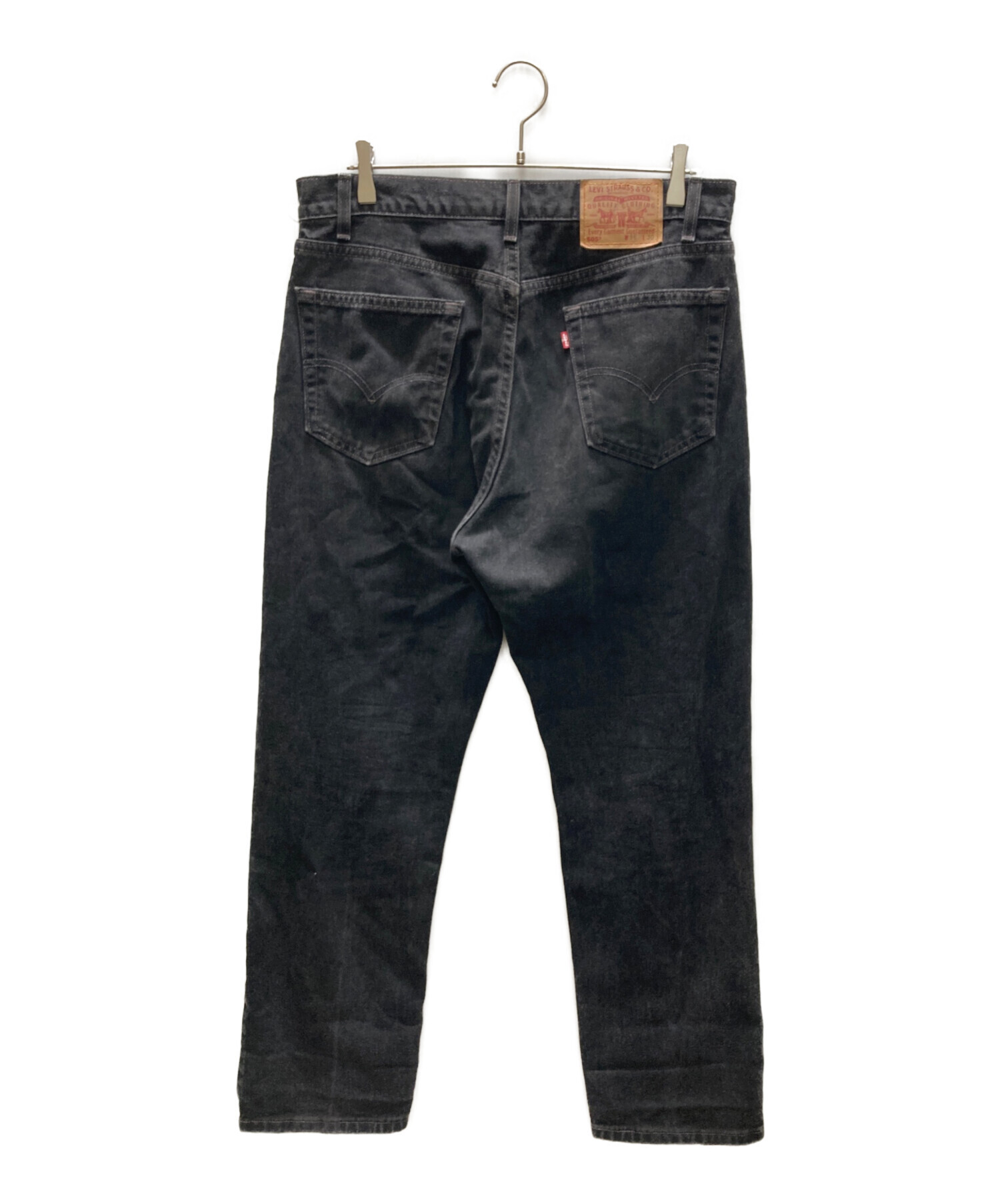 中古・古着通販】LEVI'S (リーバイス) 505デニムパンツ ブラック