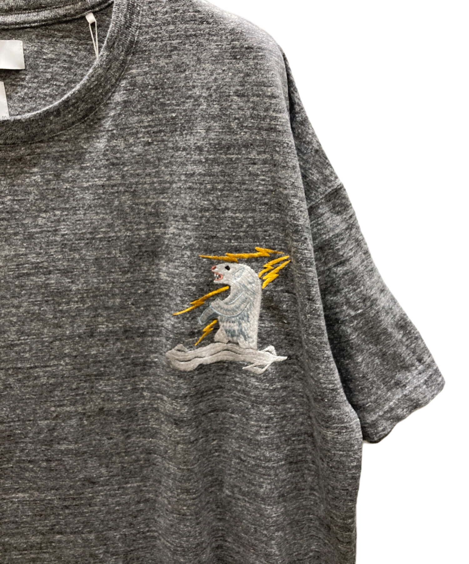 中古・古着通販】FACETASM (ファセッタズム) ALASKA 刺繍Tシャツ
