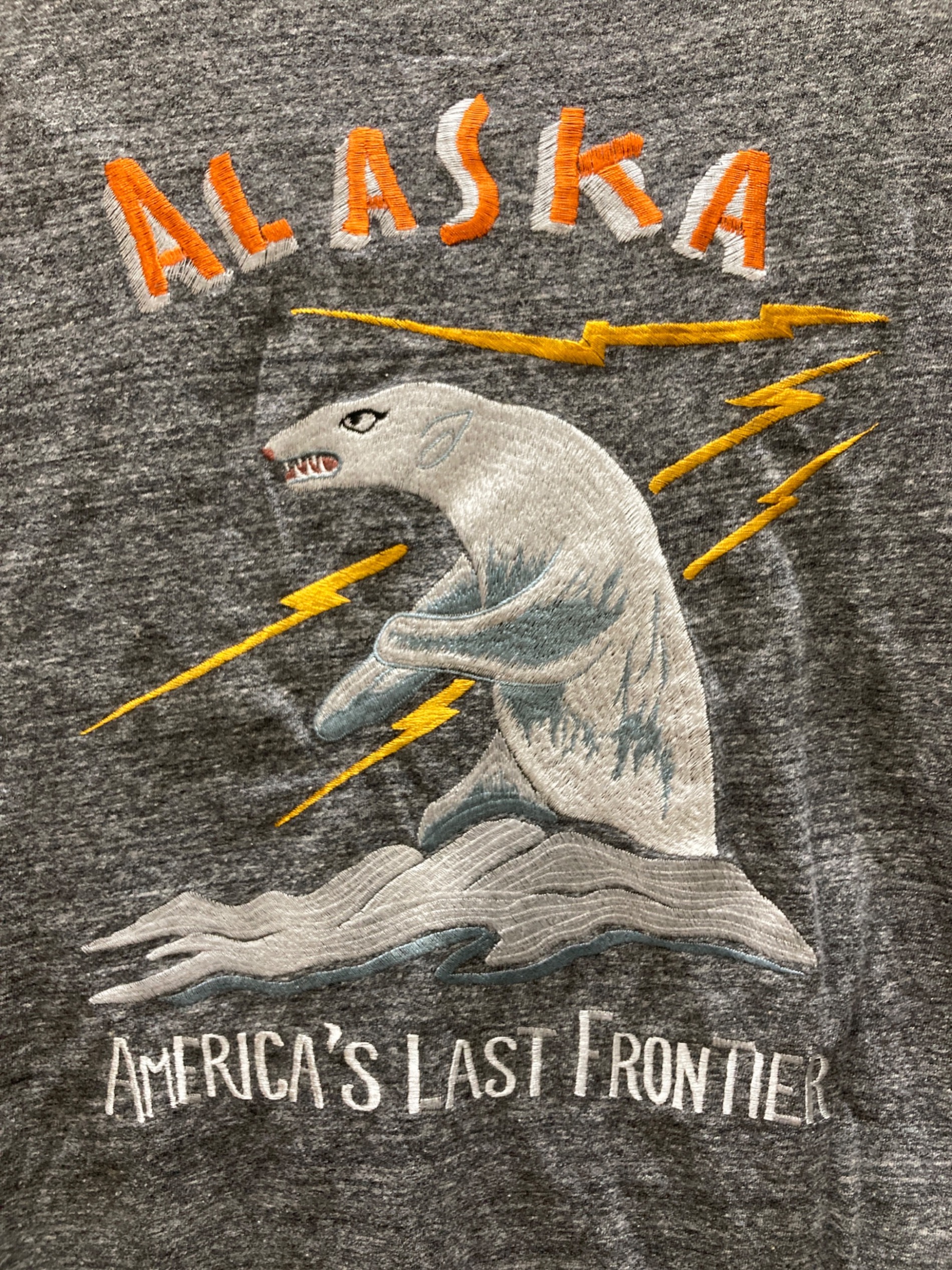 中古・古着通販】FACETASM (ファセッタズム) ALASKA 刺繍Tシャツ