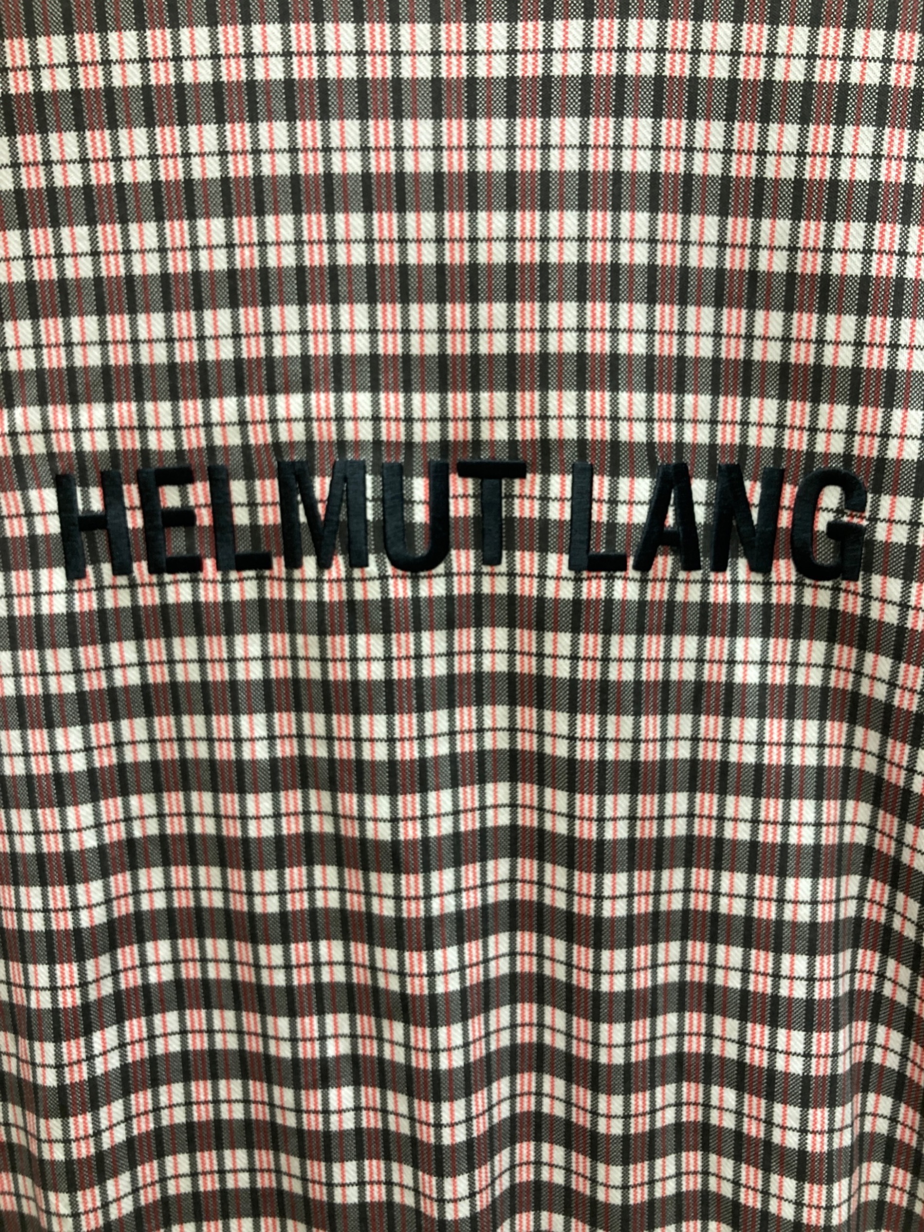 【GW最終価格】HELMUT LANG ヘルムートラングボード販促品激レア 中古・古着通販】HELMUT LANG (ヘルムートラング) チェックカットソー