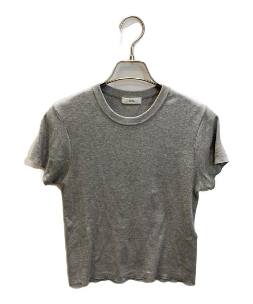 中古・古着通販】ATON (エイトン) FRESCA CIRCULAR RIB グレー サイズ