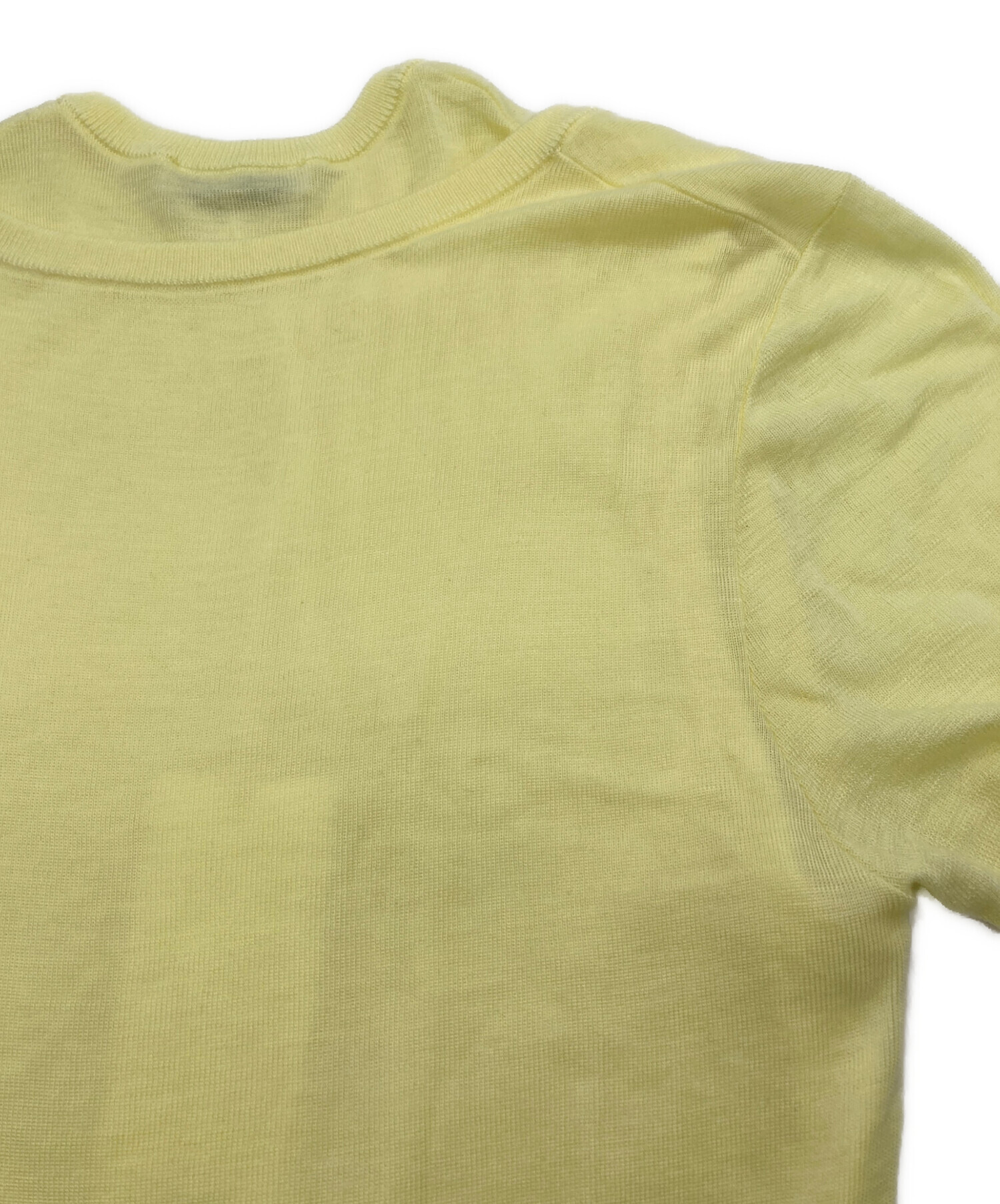 中古・古着通販】ATON (エイトン) SILK BLENDED CIRCULAR RIB | FIT