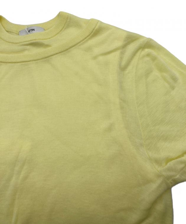中古・古着通販】ATON (エイトン) SILK BLENDED CIRCULAR RIB | FIT
