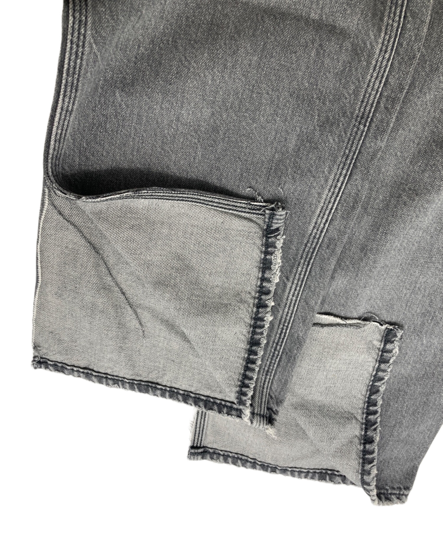 未使用品 L'Appartement Denim OVER ALL サイズ 34 中古・古着通販】L'appartement (アパルトモン) Denim Over All グレー