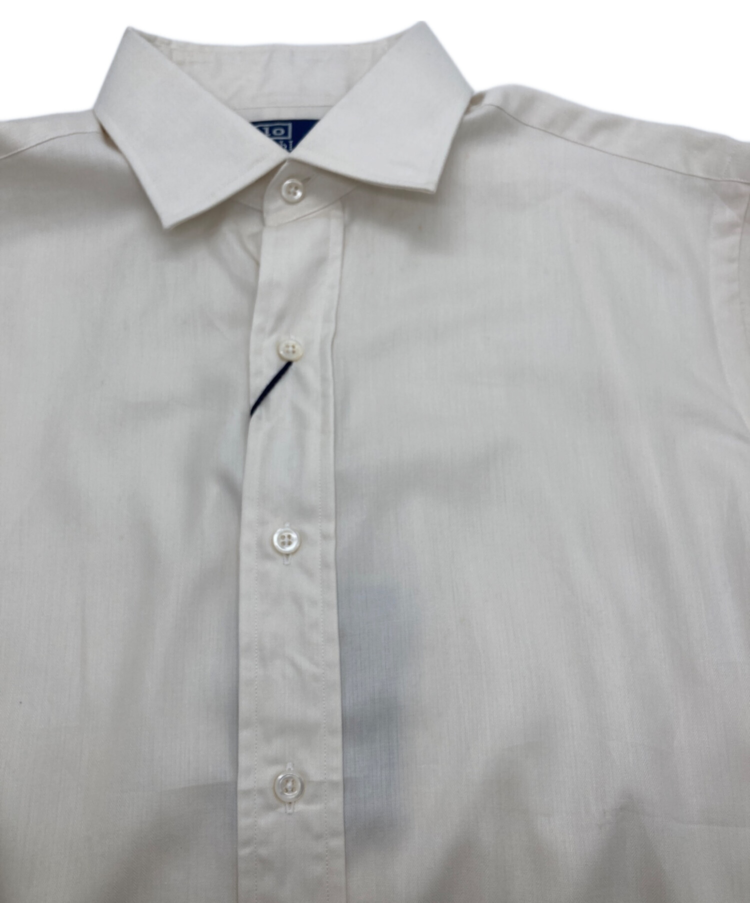 RRL 半袖 ヘリンボーン　コットンシャツ　Mサイズ 中古・古着通販】POLO RALPH LAUREN (ポロ・ラルフローレン