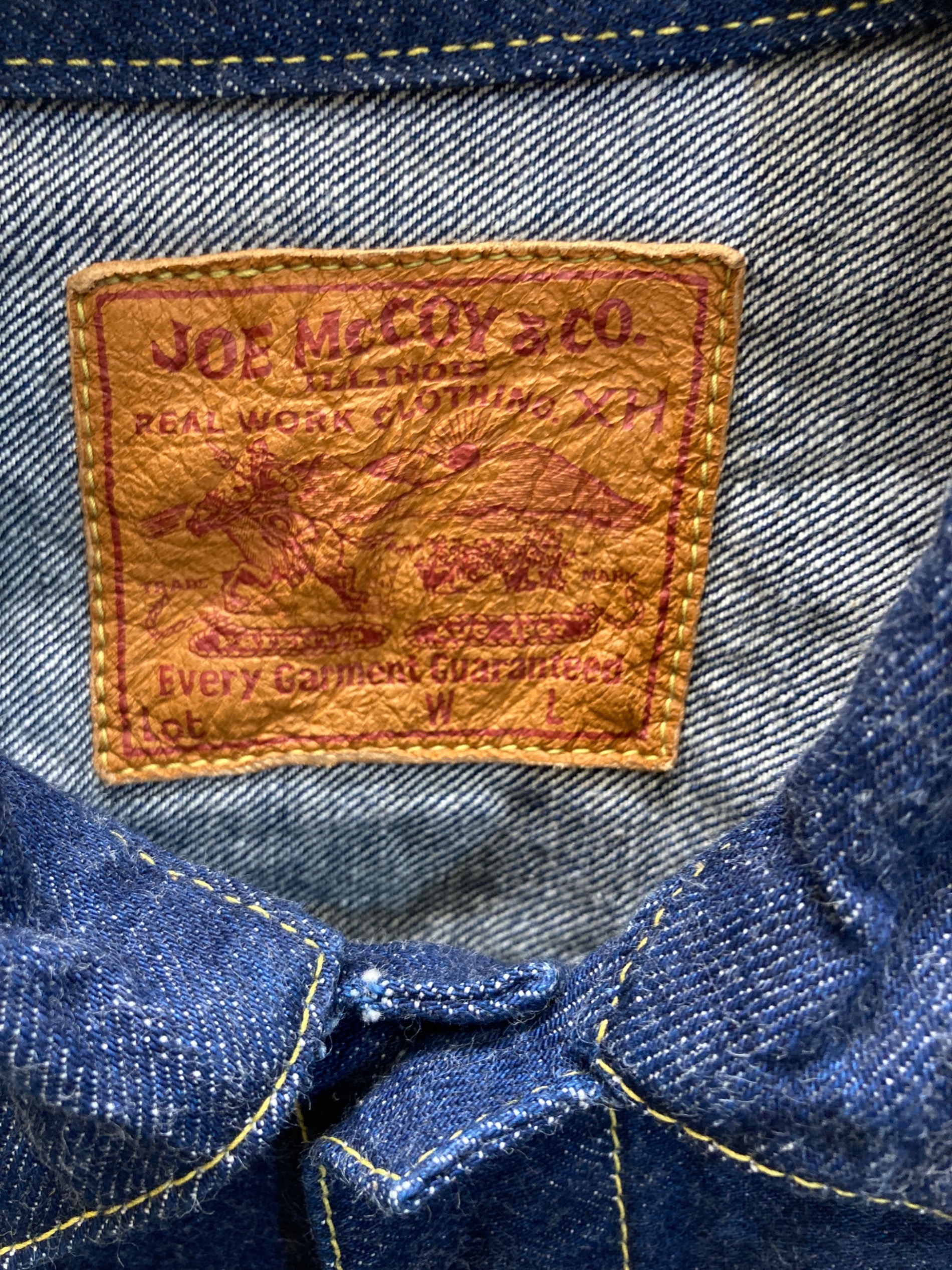 中古・古着通販】Joe McCOY (ジョーマッコイ) 2nd型 デニムジャケット
