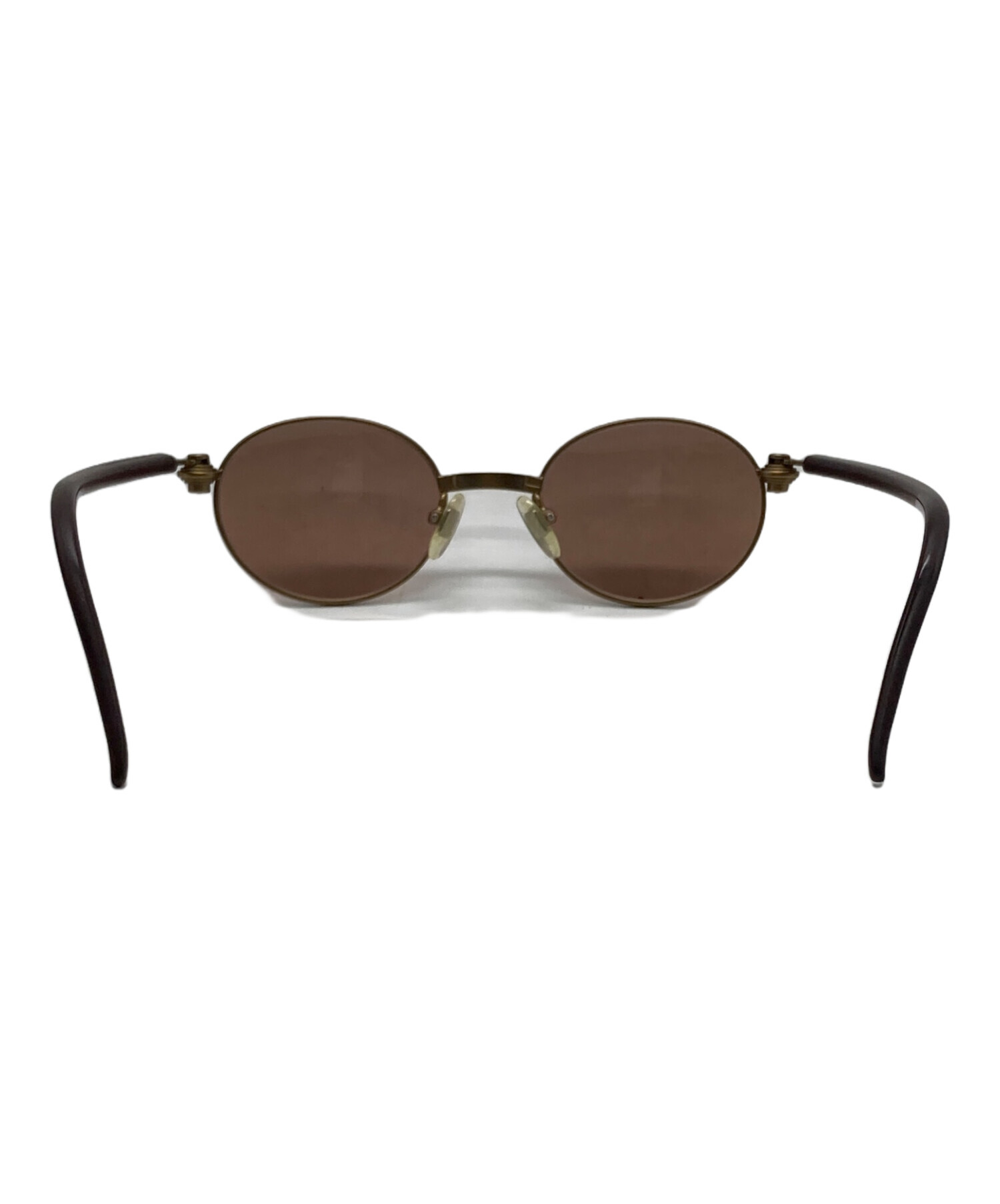 定価47300円 ヨウジヤマモト サングラス YY7028 480 ブラウン 中古・古着通販】YOHJI YAMAMOTO (ヨウジヤマモト) サングラス