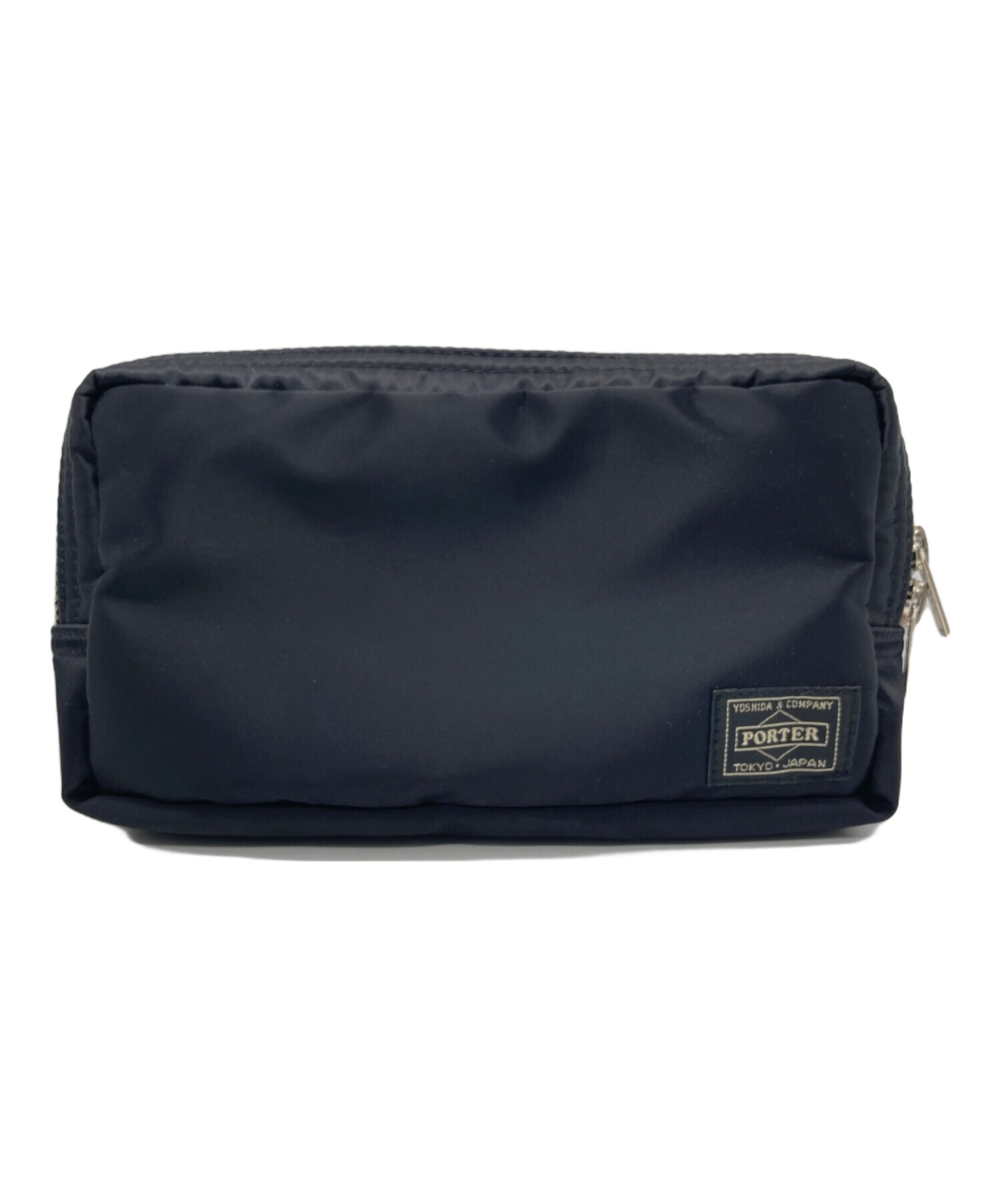 【レア品】【新品同様】HEAD PORTER ヘッドポーター ポーチ　ブラック 中古・古着通販】HEAD PORTER (ヘッドポーター) タンカーポーチ