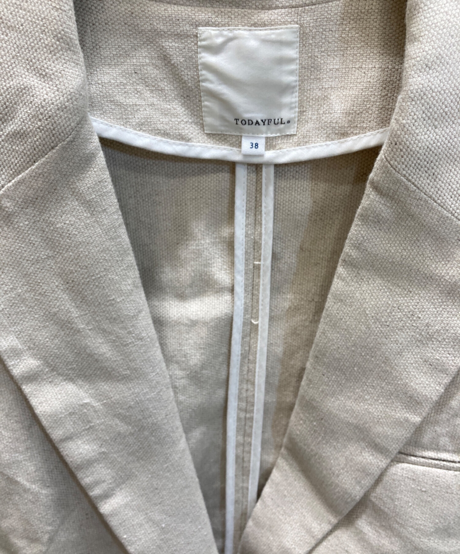 中古・古着通販】TODAYFUL (トゥデイフル) Oversize Linen JK