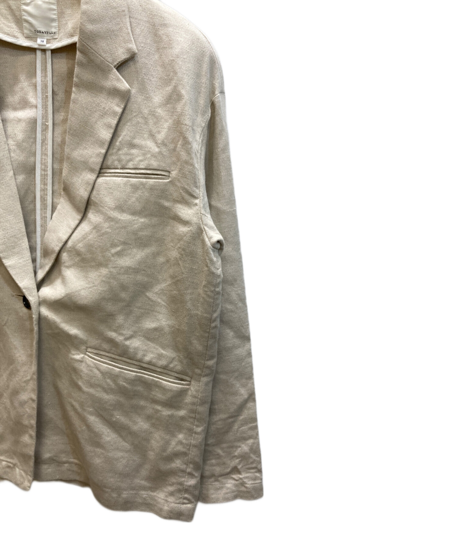 中古・古着通販】TODAYFUL (トゥデイフル) Oversize Linen JK
