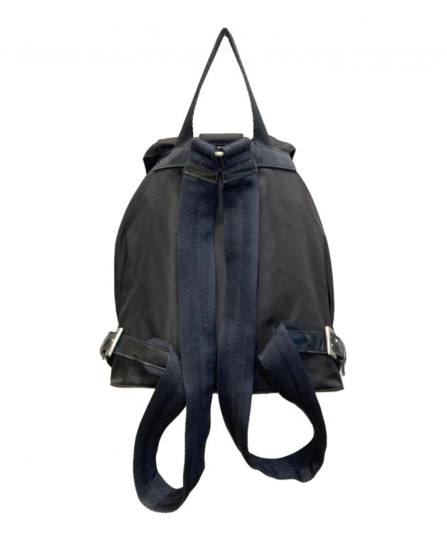 中古・古着通販】PRADA (プラダ) ナイロンリュック ブラック サイズ