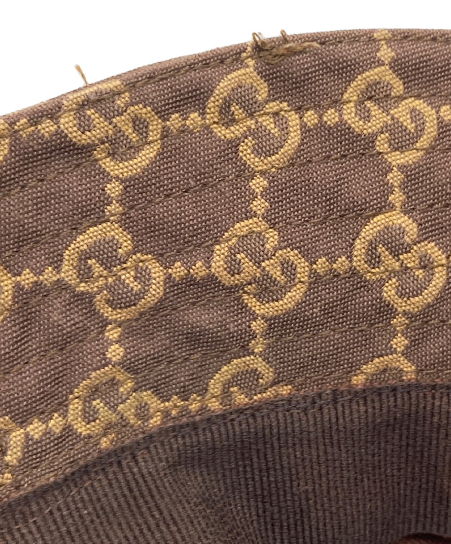 中古・古着通販】GUCCI (グッチ) GGキャンバス バケットハット