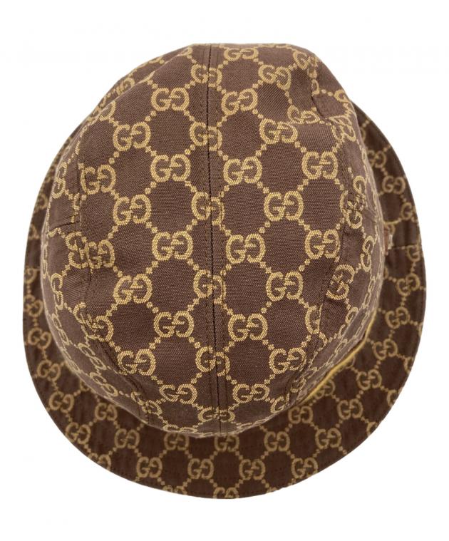 中古・古着通販】GUCCI (グッチ) GGキャンバス バケットハット