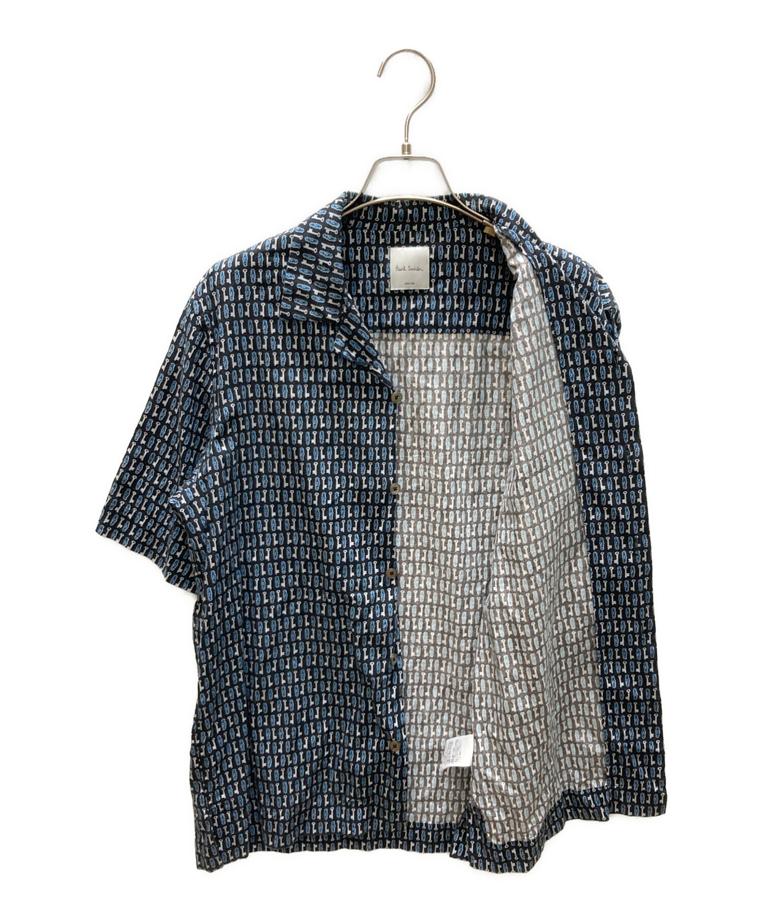 中古・古着通販】Paul Smith (ポールスミス) 総柄オープンカラーシャツ