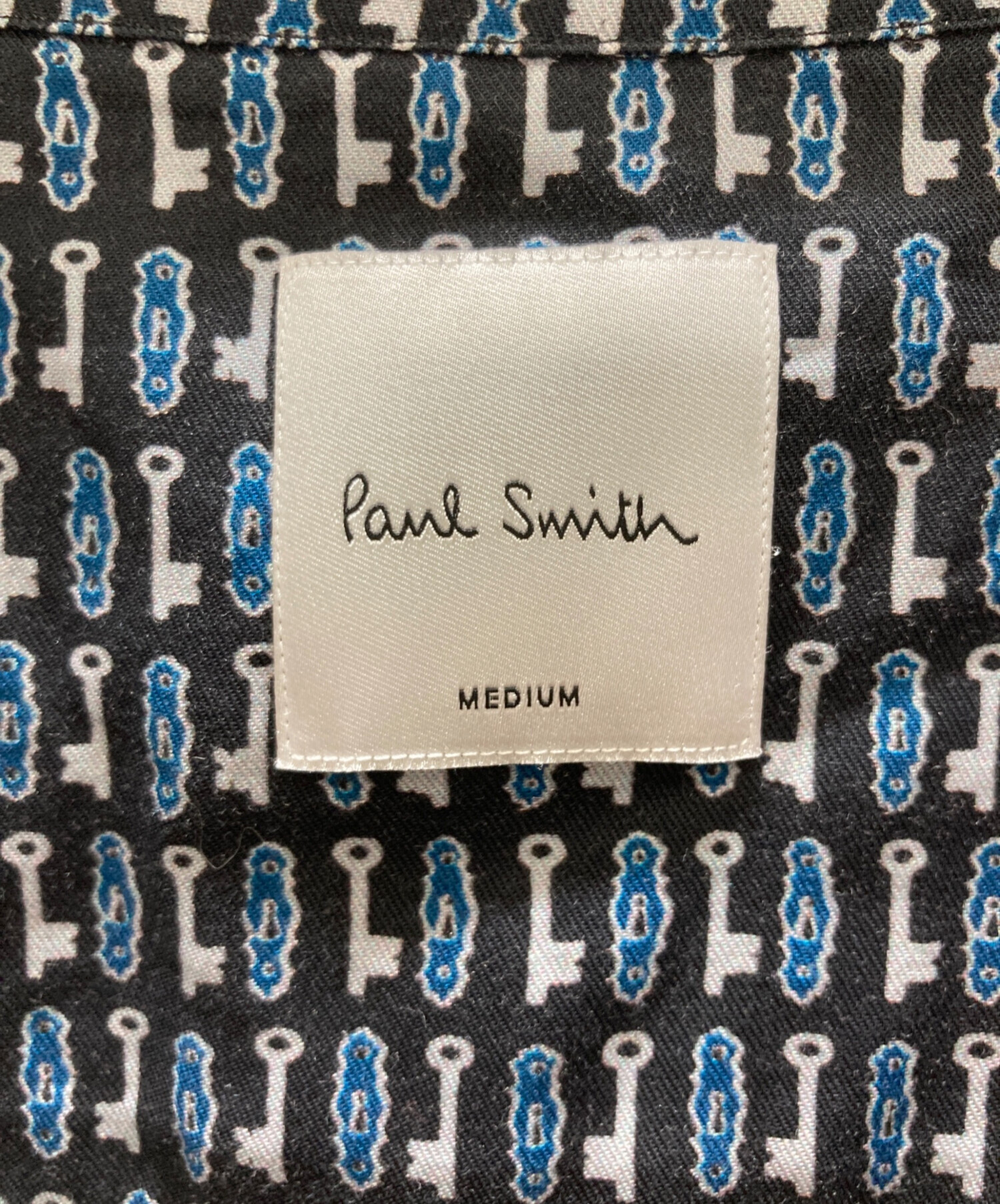 中古・古着通販】Paul Smith (ポールスミス) 総柄オープンカラーシャツ