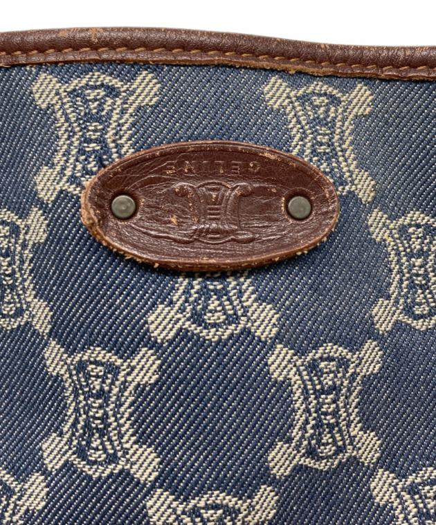 中古・古着通販】CELINE (セリーヌ) マカダム柄デニムトートバッグ
