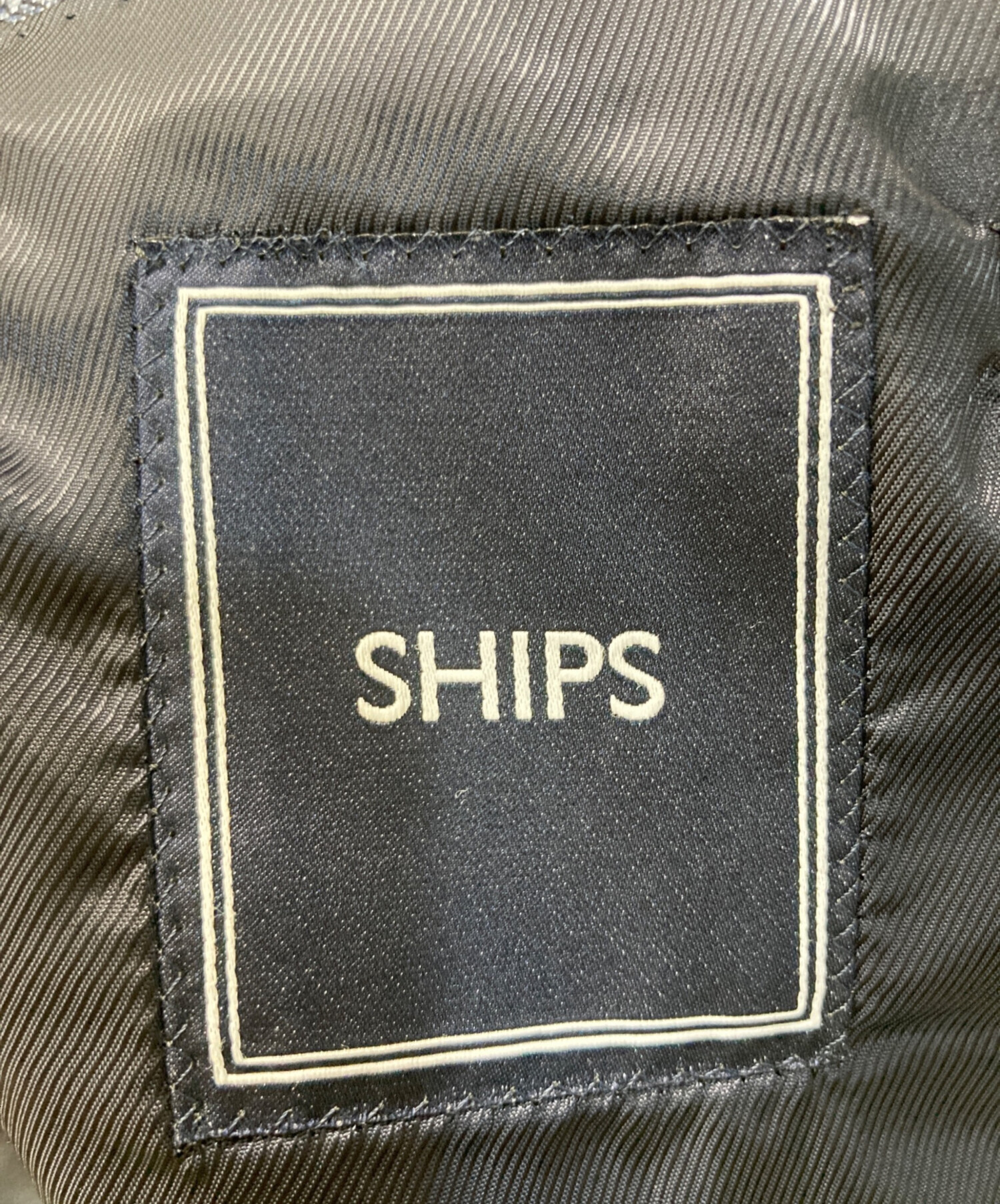 中古・古着通販】SHIPS (シップス) REDA生地 リネン混テーラード