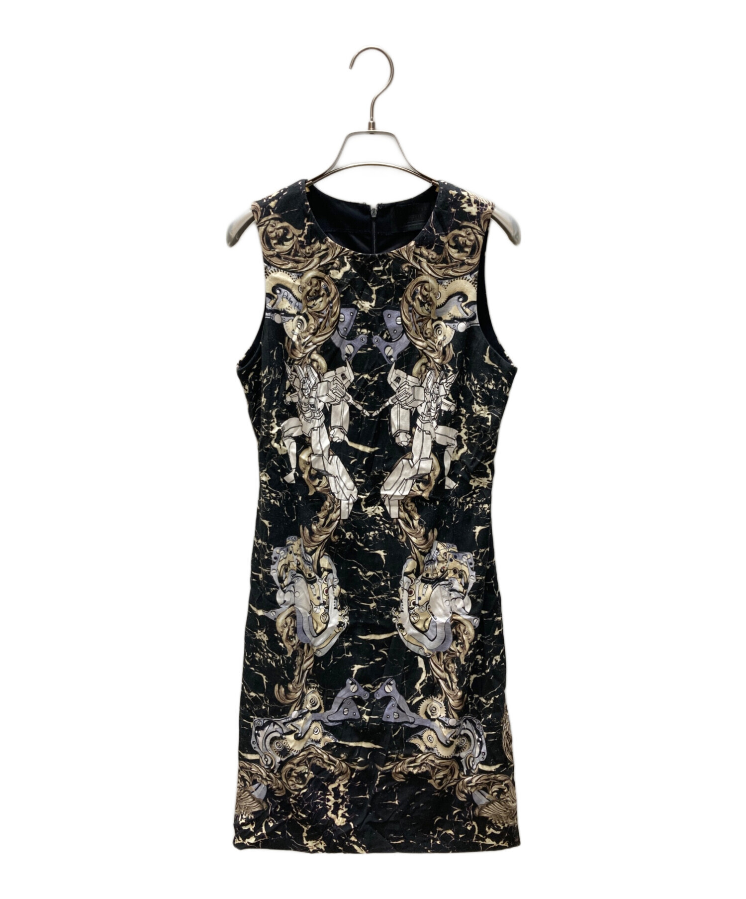 中古・古着通販】philipp plein (フィリッププレイン) 総柄ワンピース