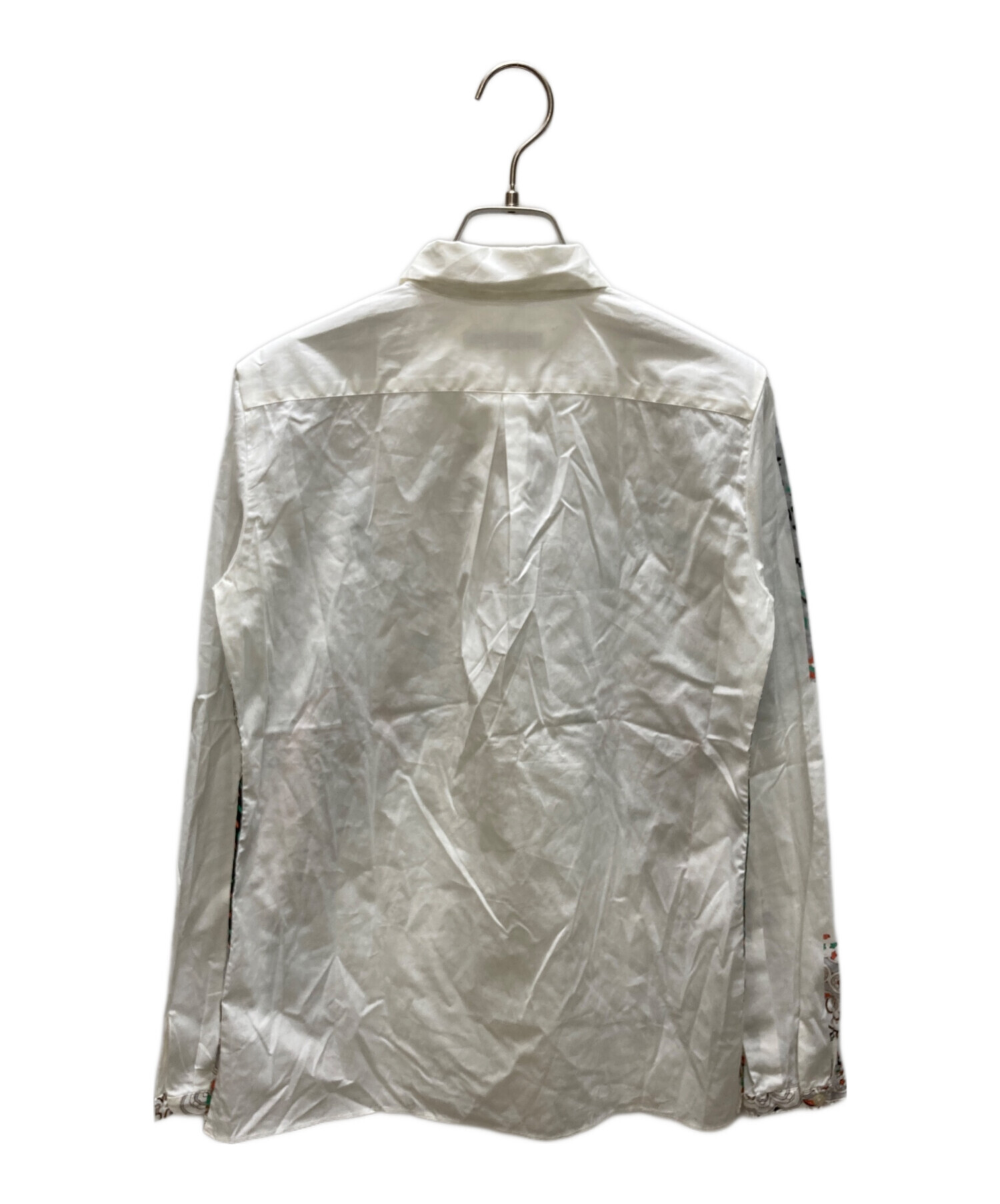 中古・古着通販】ETRO (エトロ) ペイズリー柄プリントシャツ ホワイト
