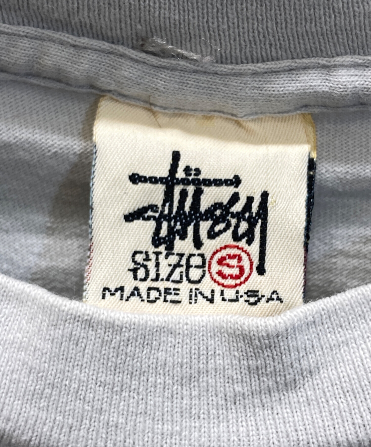 中古・古着通販】stussy (ステューシー) 折れクラウンロゴTシャツ