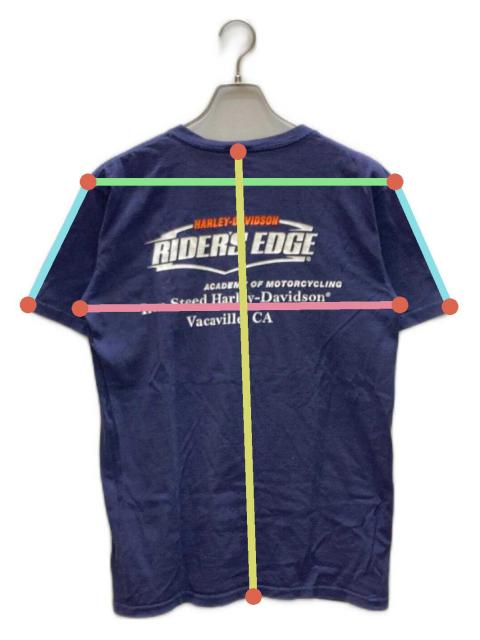 中古・古着通販】HARLEY-DAVIDSON (ハーレーダビッドソン) 両面