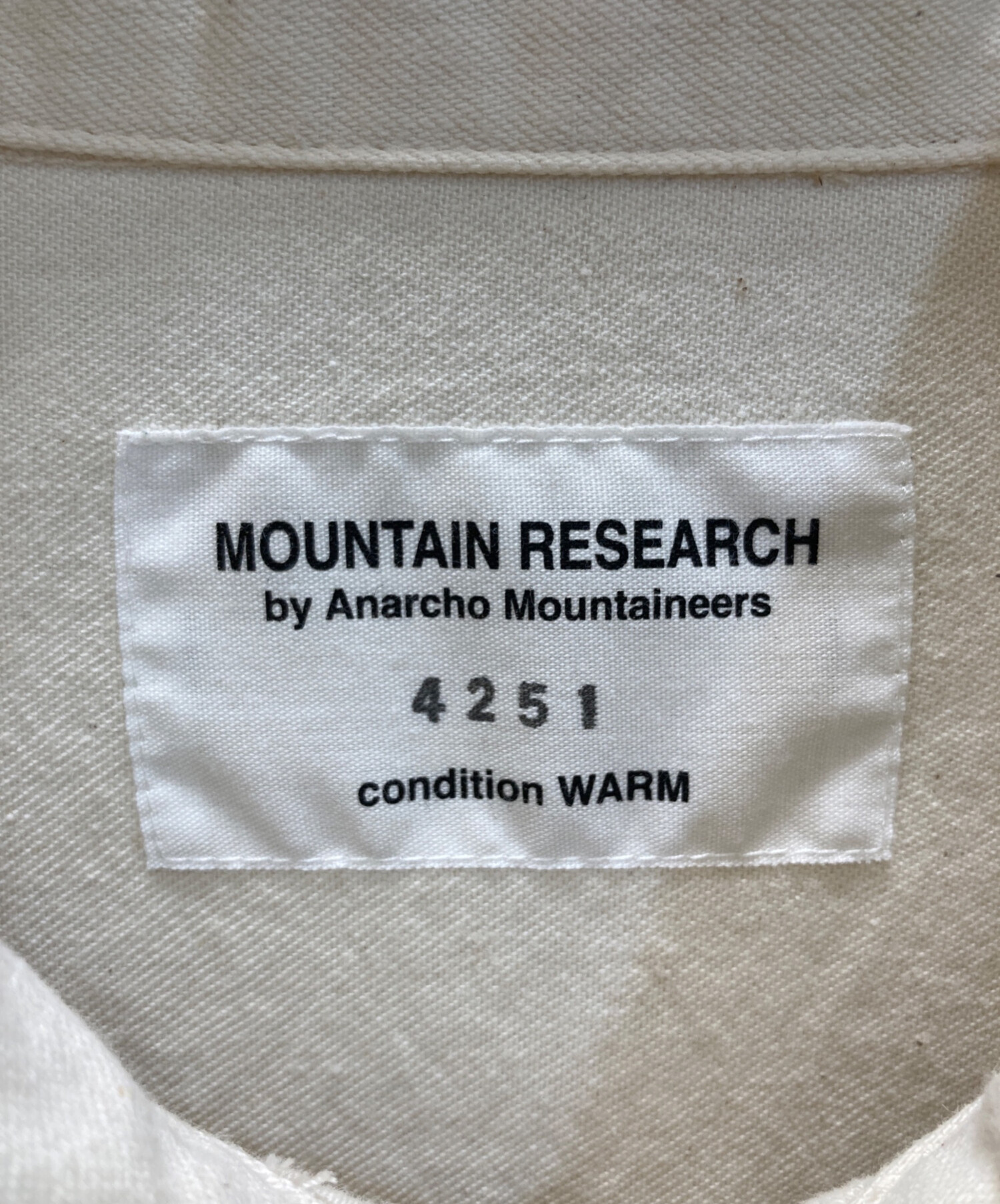 中古・古着通販】MOUNTAIN RESEARCH (マウンテンリサーチ) Type Ⅱ