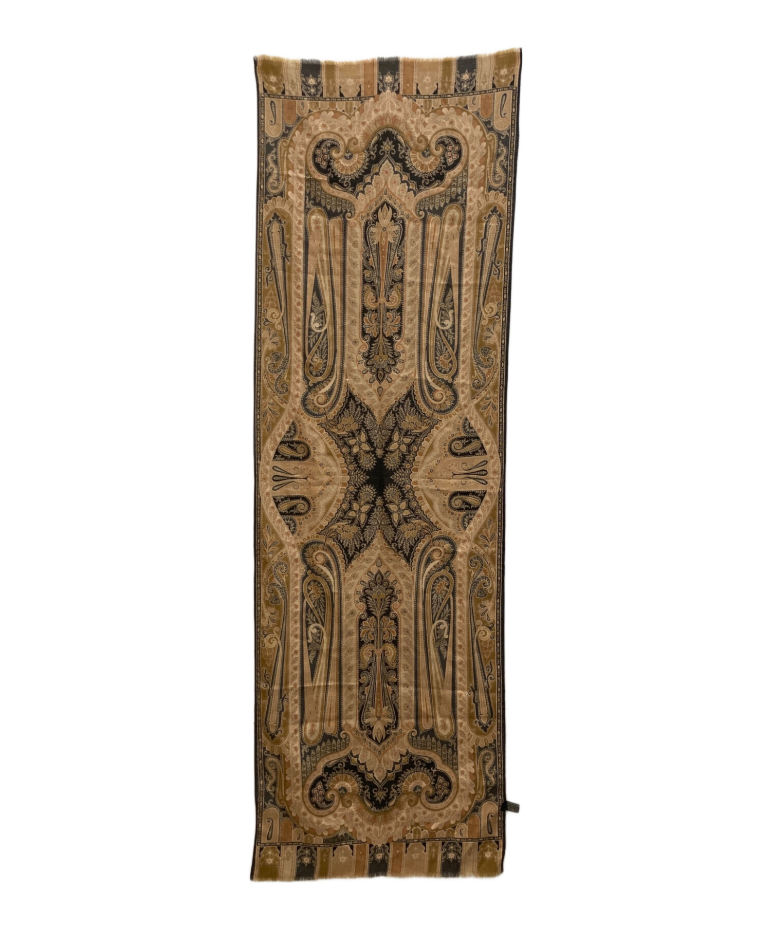中古・古着通販】ETRO (エトロ) ペイズリー ウールシルク ストール