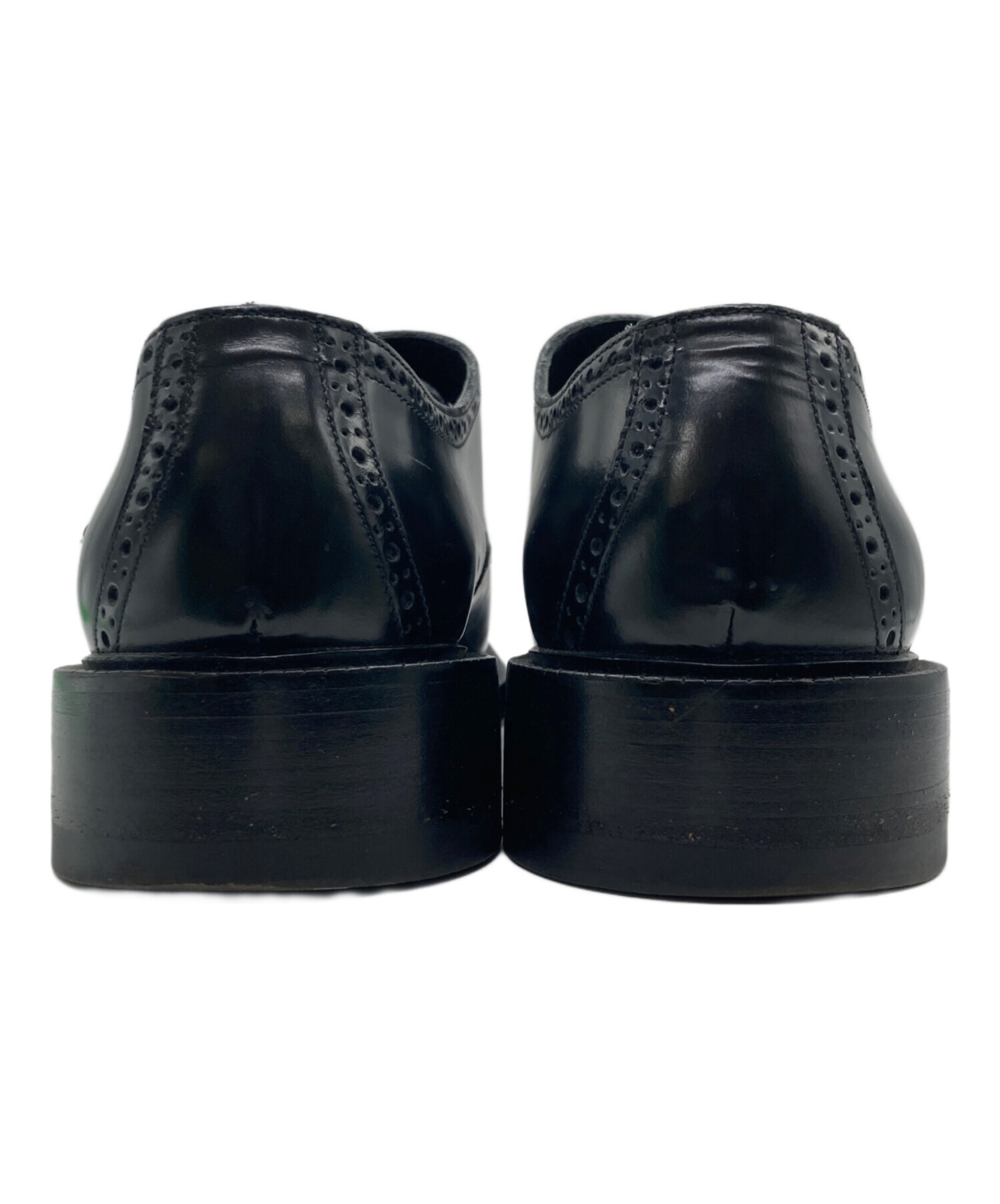 中古・古着通販】GUCCI (グッチ) ダブルモンクシューズ ブラック