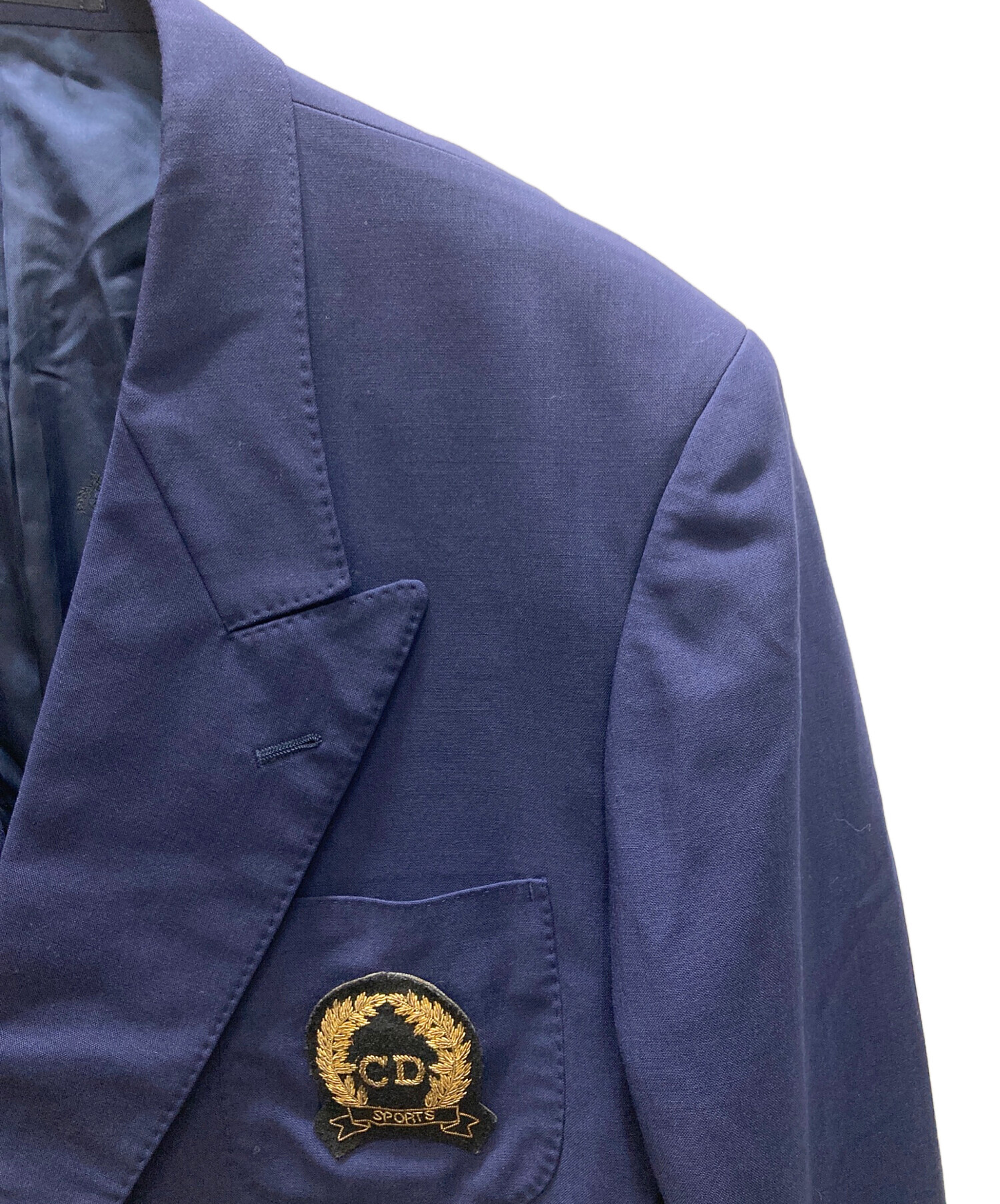 クリスチャンディオールmonsieurクリスチャンディオール　紺ブレザー上下 中古・古着通販】Christian Dior MONSIEUR (クリスチャンディオール