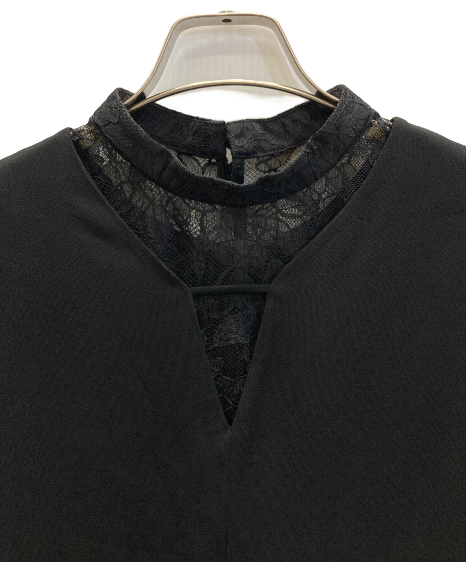 中古・古着通販】ANDRESD (アンドレスド) BELL SLEEVE SLIT DRESS 