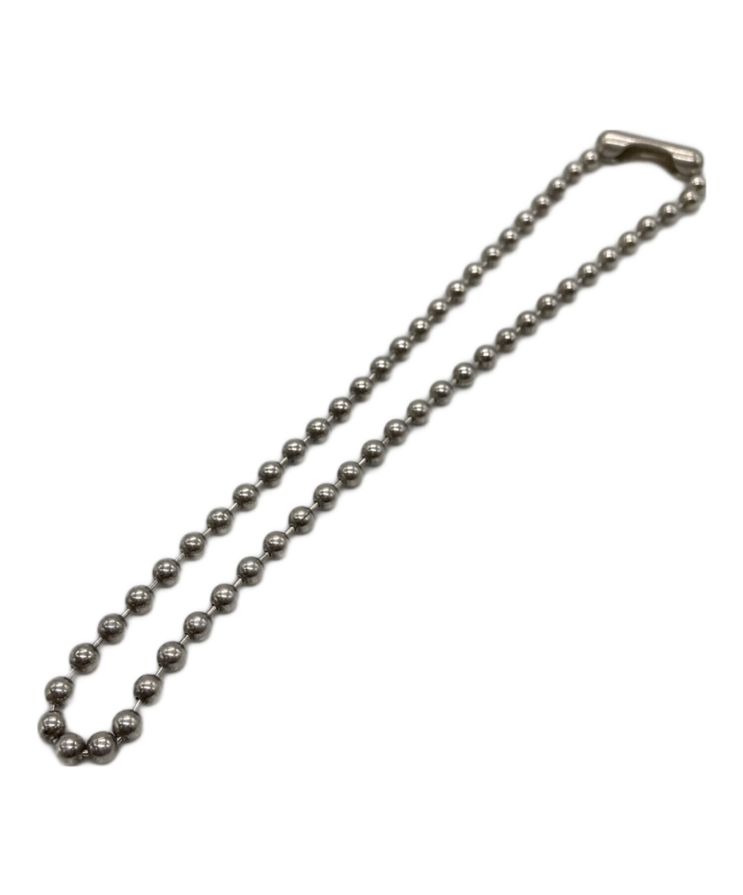 中古・古着通販】AMBUSH (アンブッシュ) BALL CHAIN NECKLACE シルバー