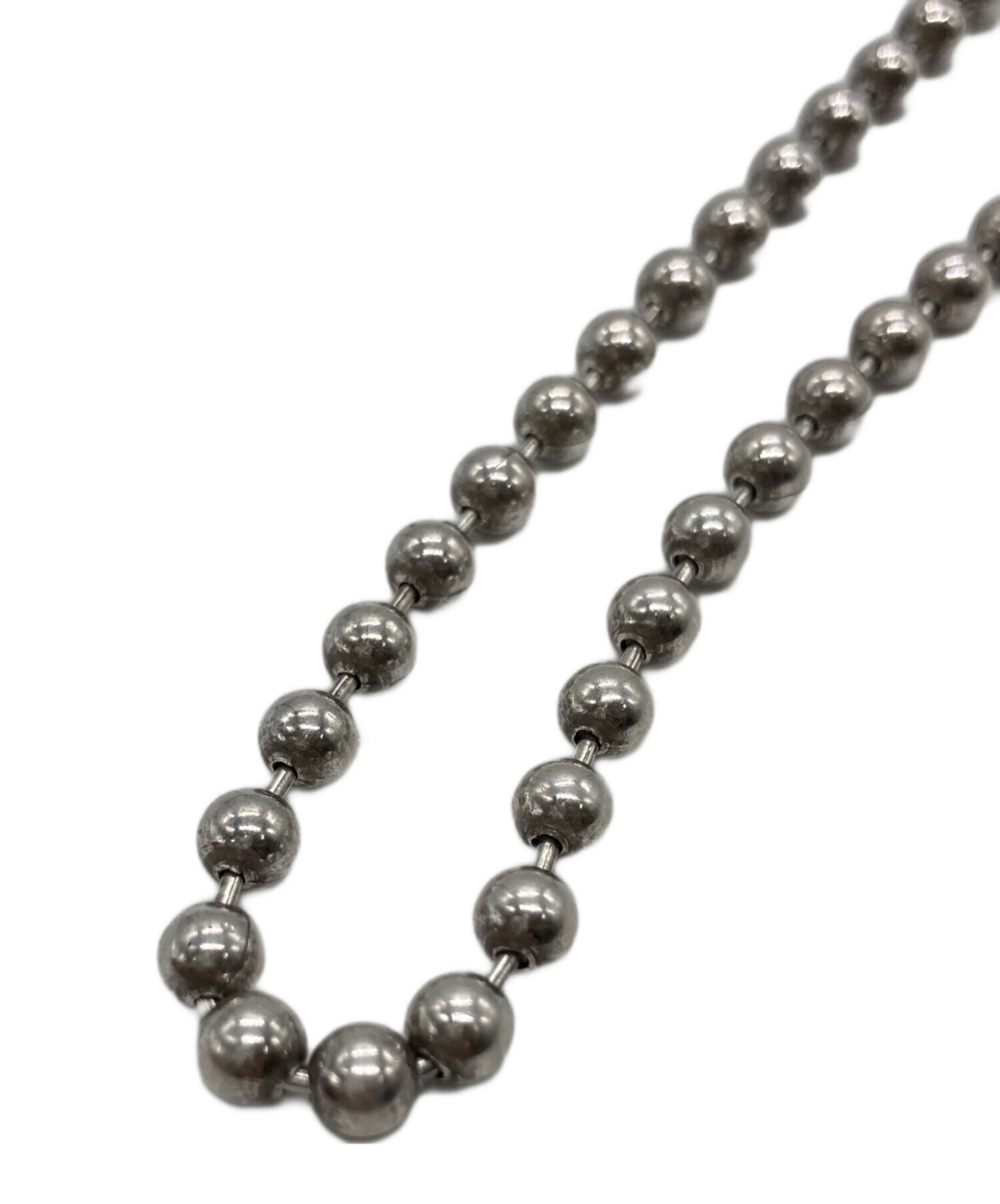 中古・古着通販】AMBUSH (アンブッシュ) BALL CHAIN NECKLACE シルバー