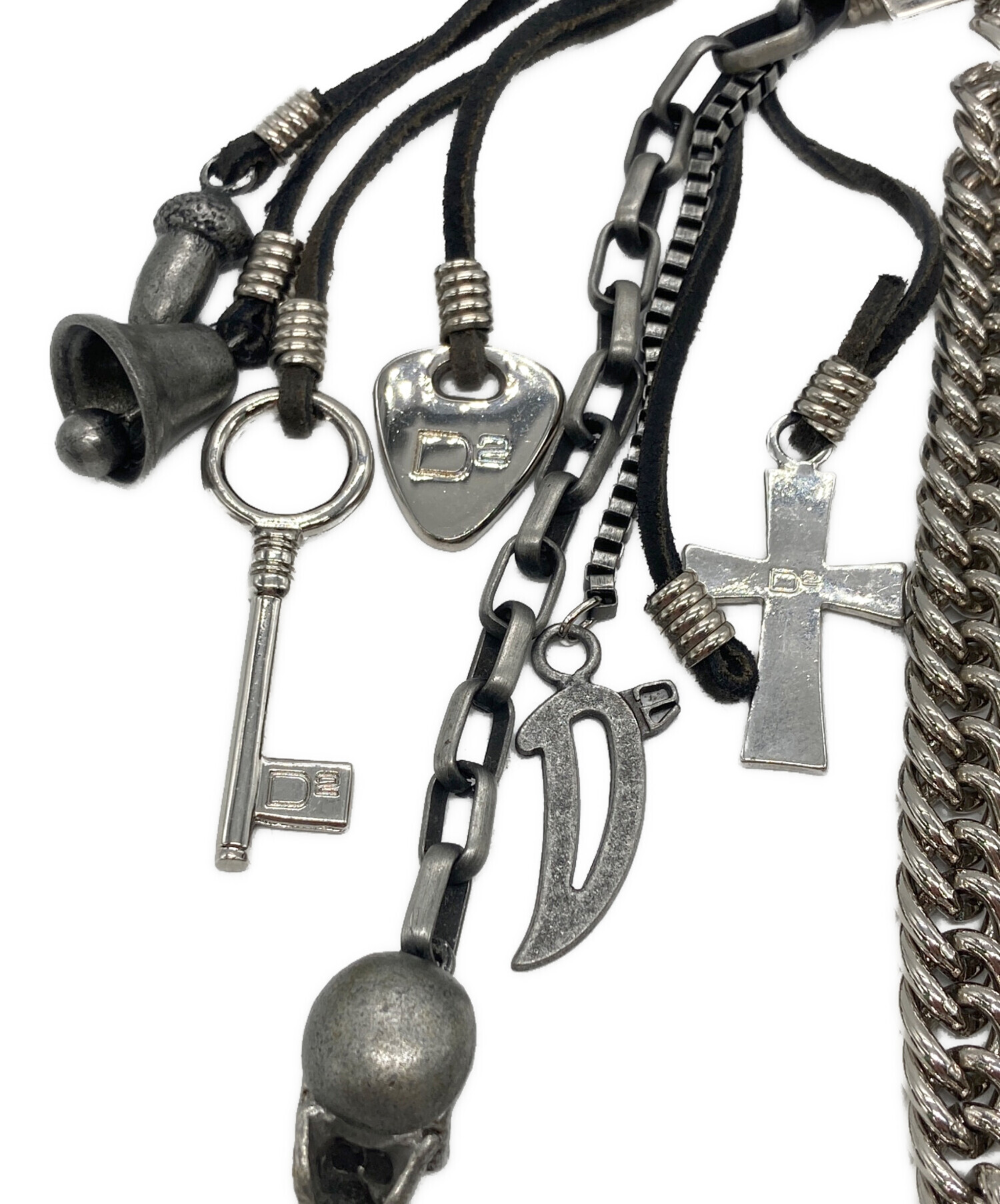 中古・古着通販】DSQUARED2 (ディースクエアード) チャームウォレット