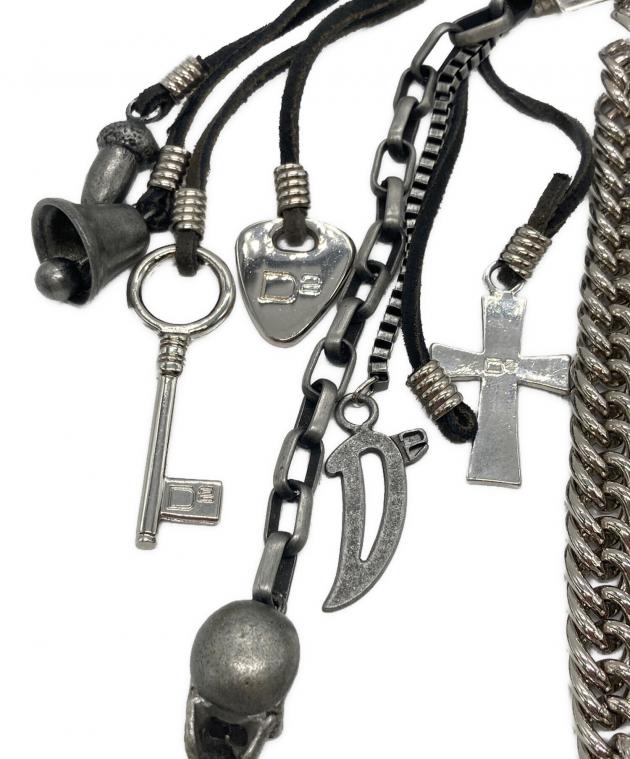 【美品】DSQUARED2 ウォレットチェーン 未使用 中古・古着通販】DSQUARED2 (ディースクエアード) チャームウォレット