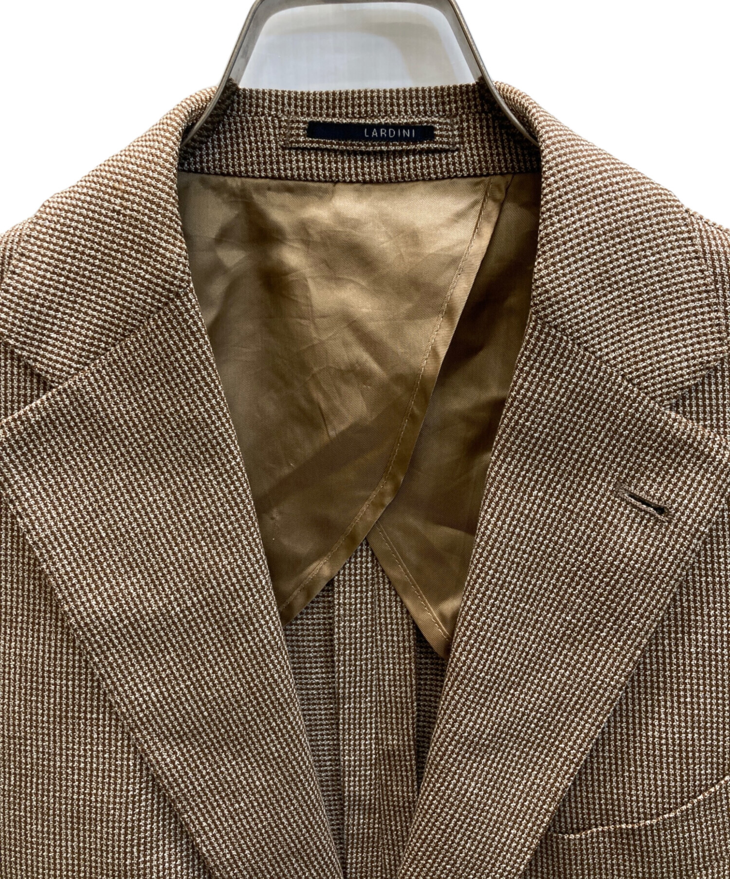 中古・古着通販】LARDINI (ラルディーニ) シルク混段返り3Bジャケット