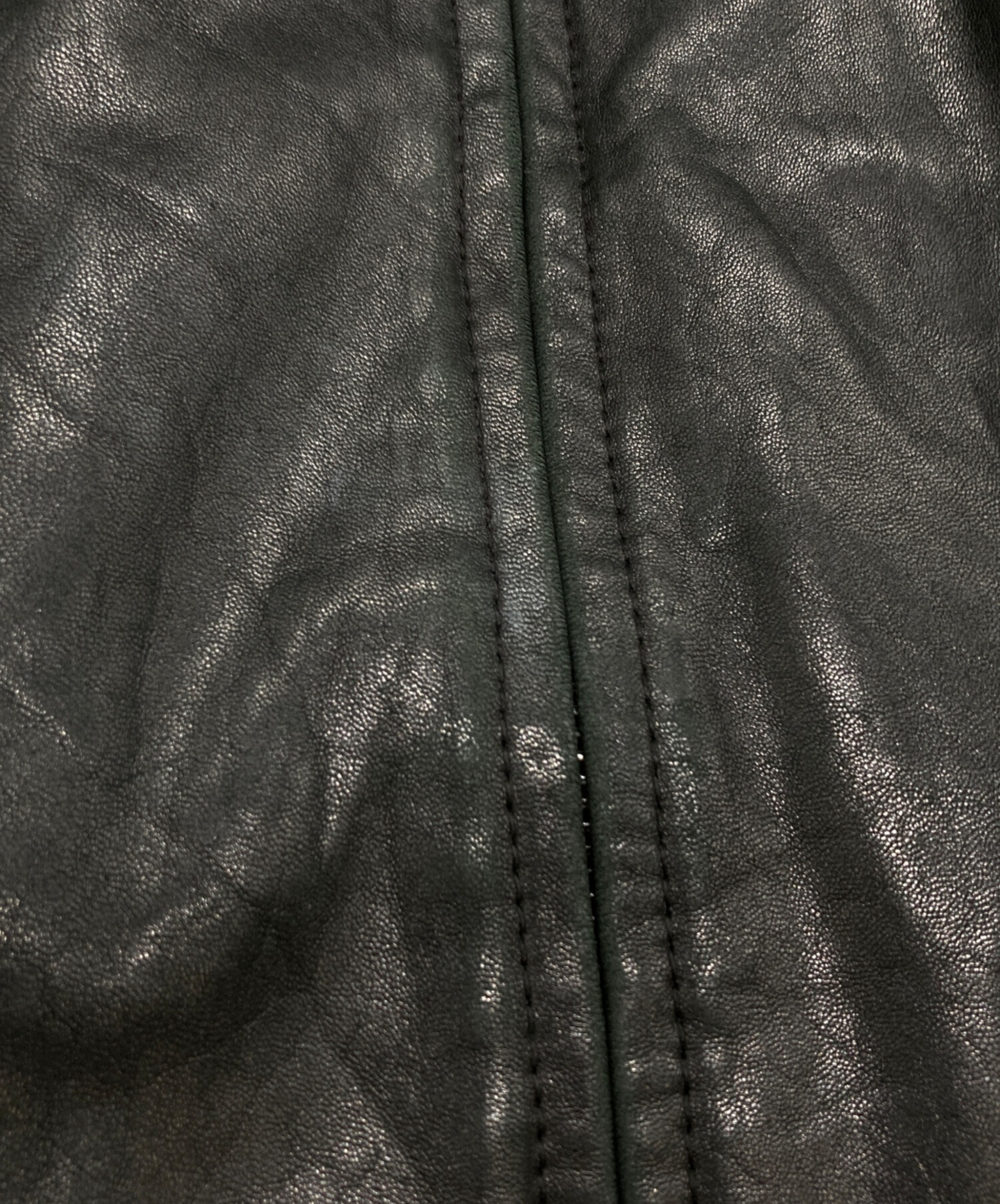 中古・古着通販】DOCKERS (ドッカーズ) レザージャケット ブラック