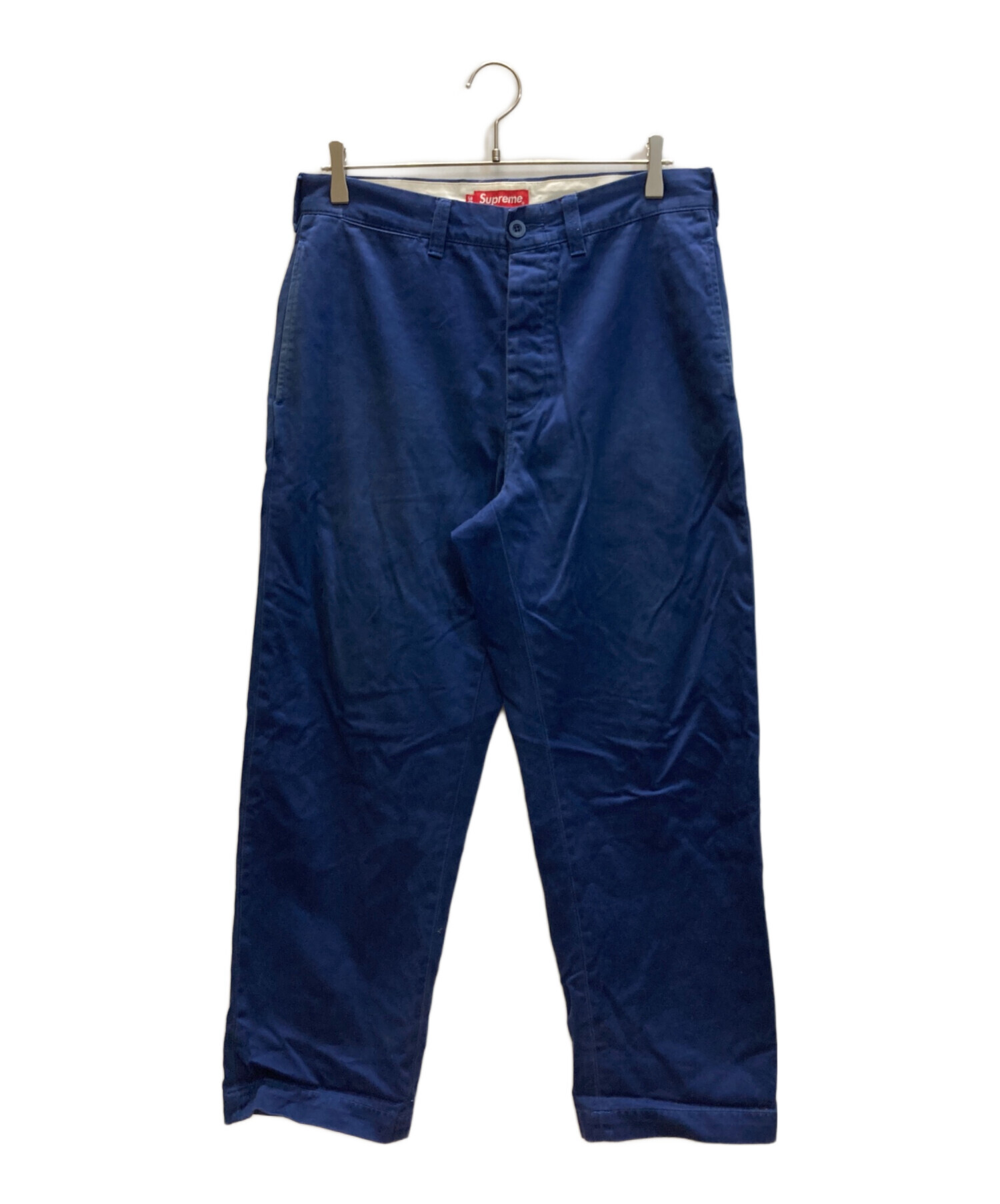 中古・古着通販】SUPREME (シュプリーム) Pin Up Chino Pant ブルー