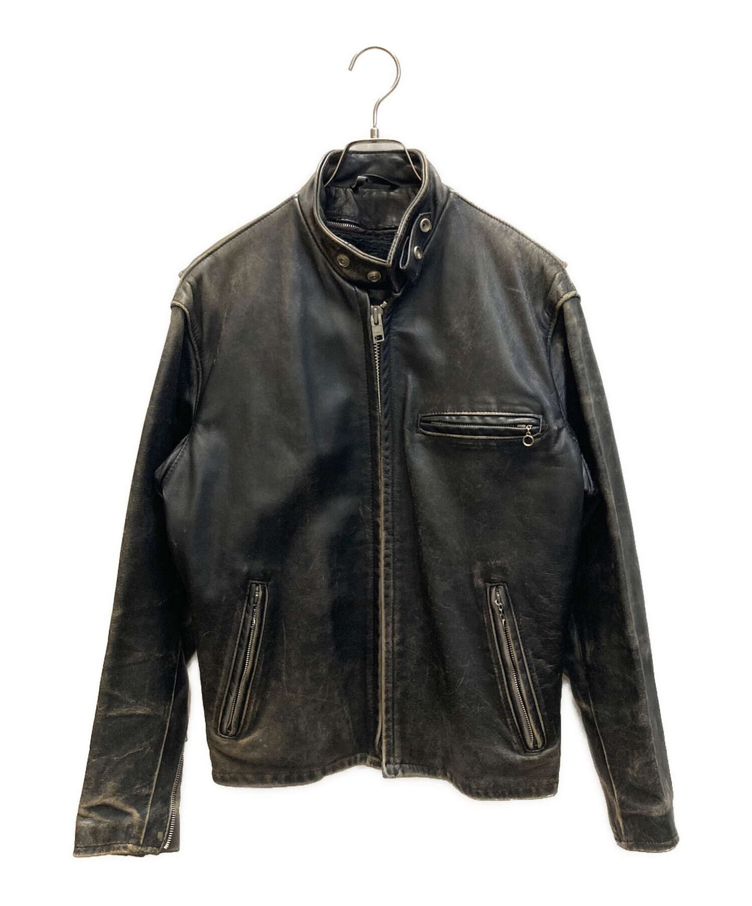 中古・古着通販】Schott (ショット) シングルライダースジャケット