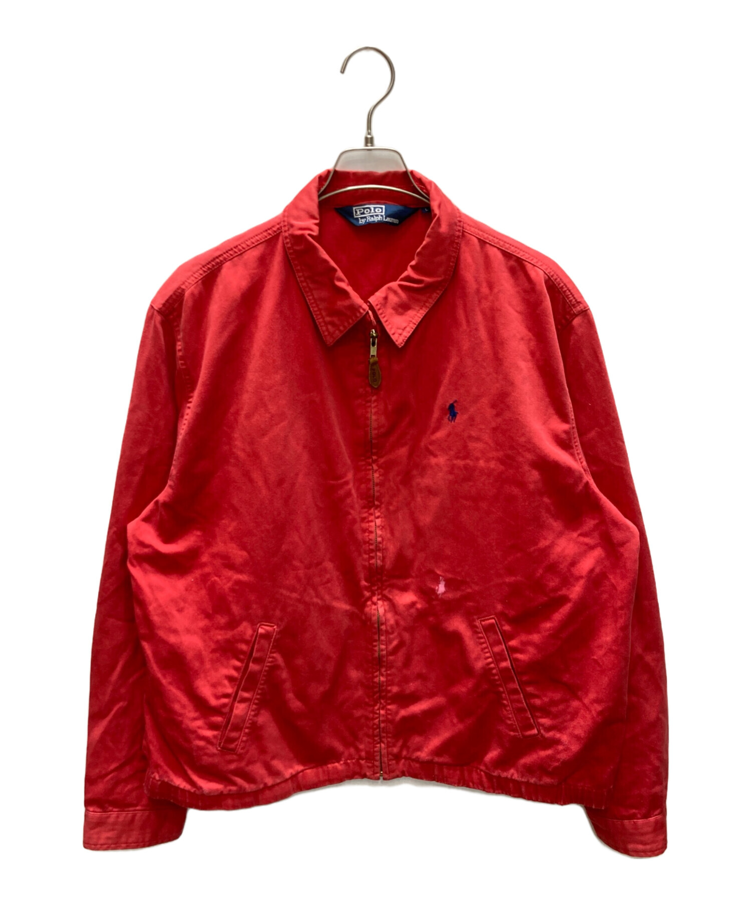 Polo by Ralph Lauren スイングトップ レッド 中古・古着通販】POLO RALPH LAUREN (ポロ・ラルフローレン) スイング