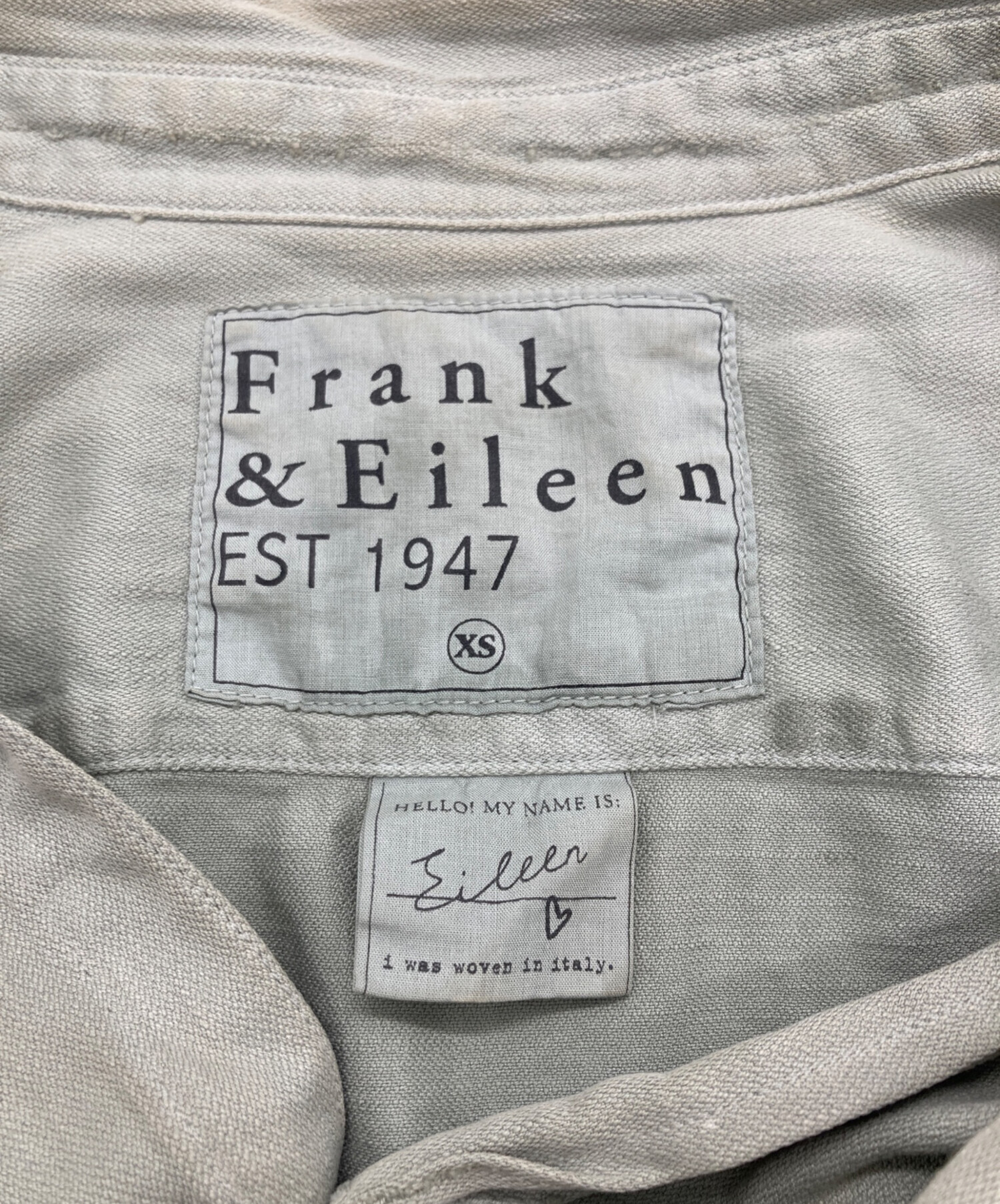 中古・古着通販】Frank&Eileen (フランクアンドアイリーン) ダメージ