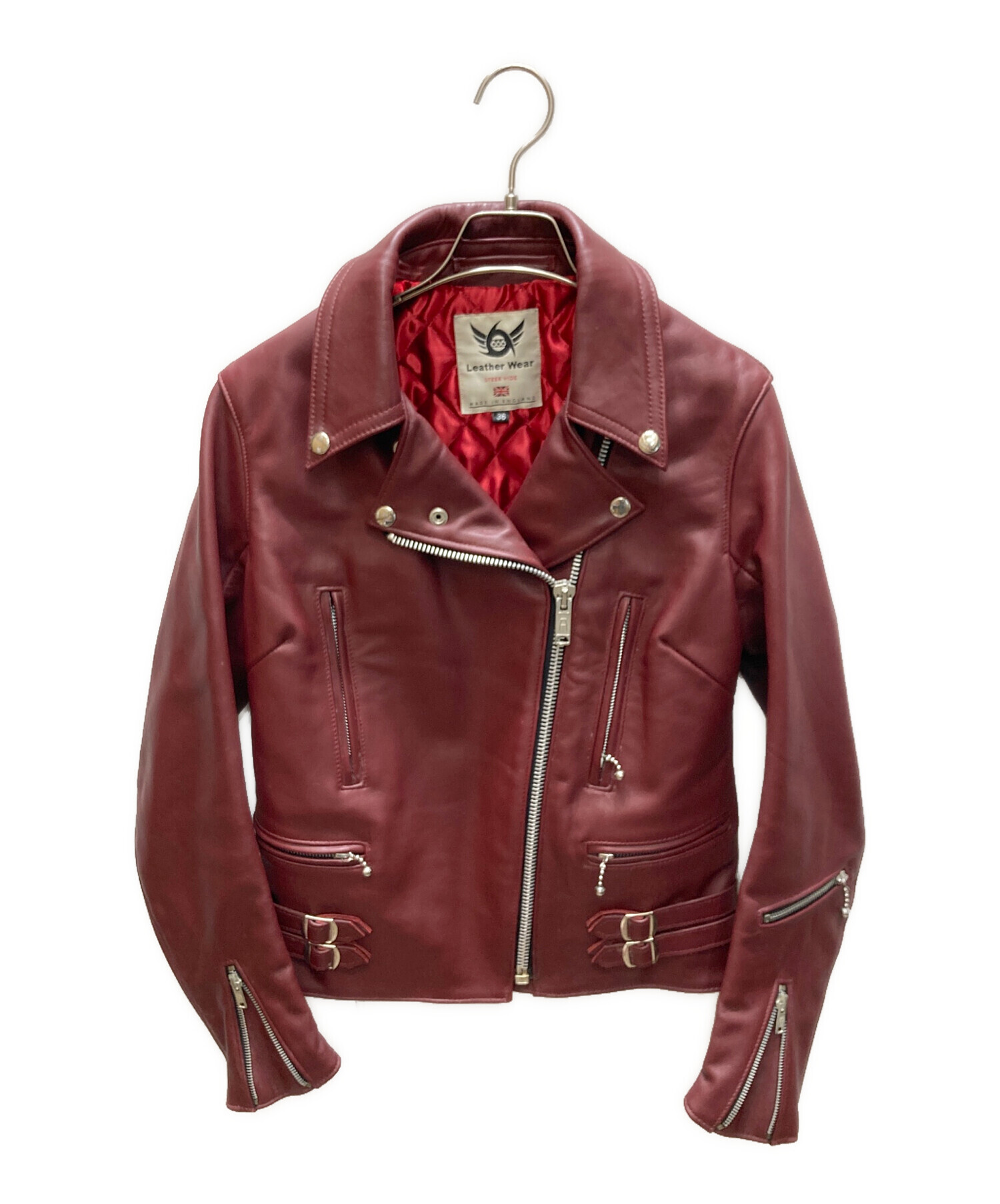 中古・古着通販】666 LEATHER WEAR (666レザーウェア) ダブル