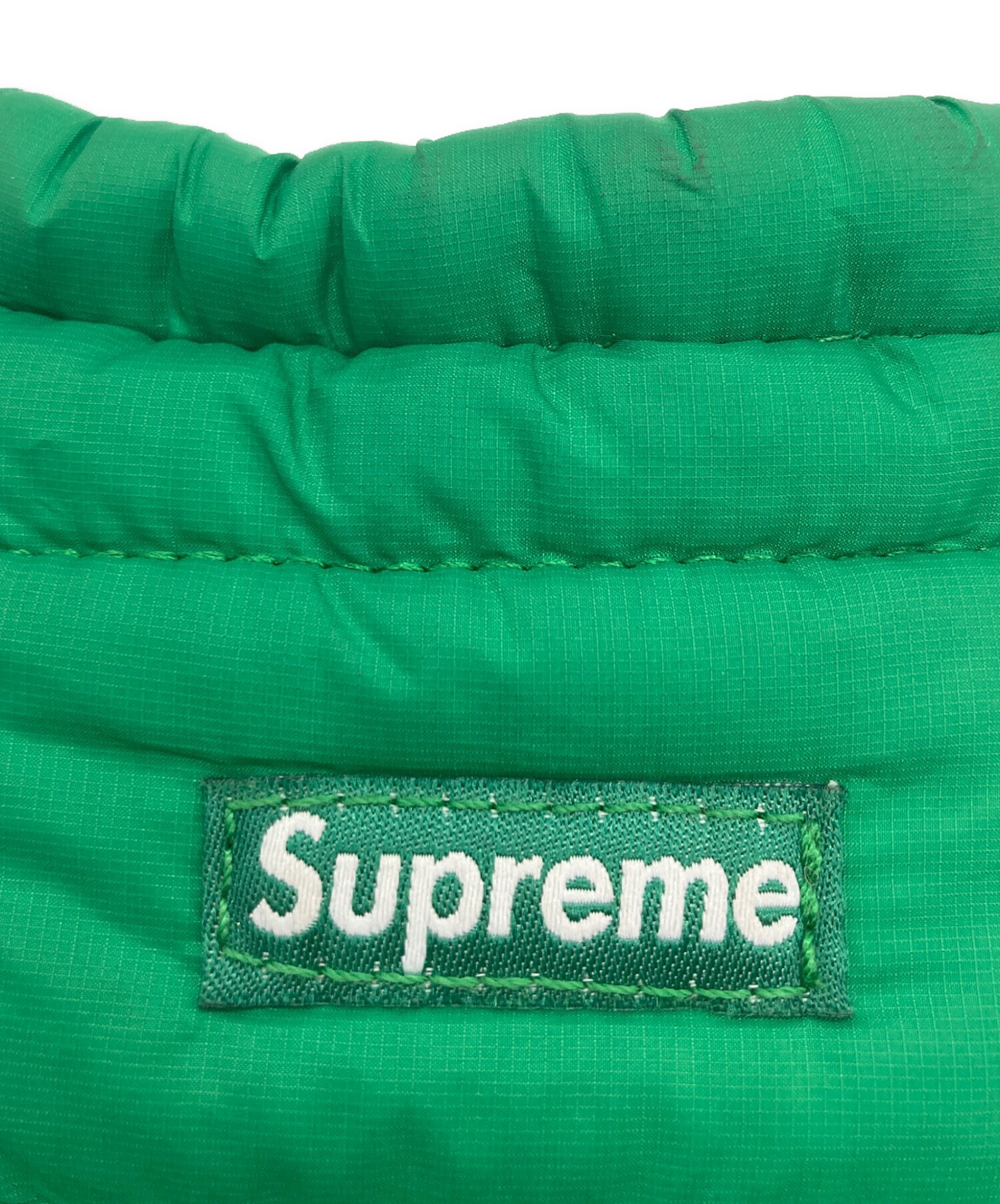 中古・古着通販】Supreme (シュプリーム) Puffer Neck Pouch グリーン