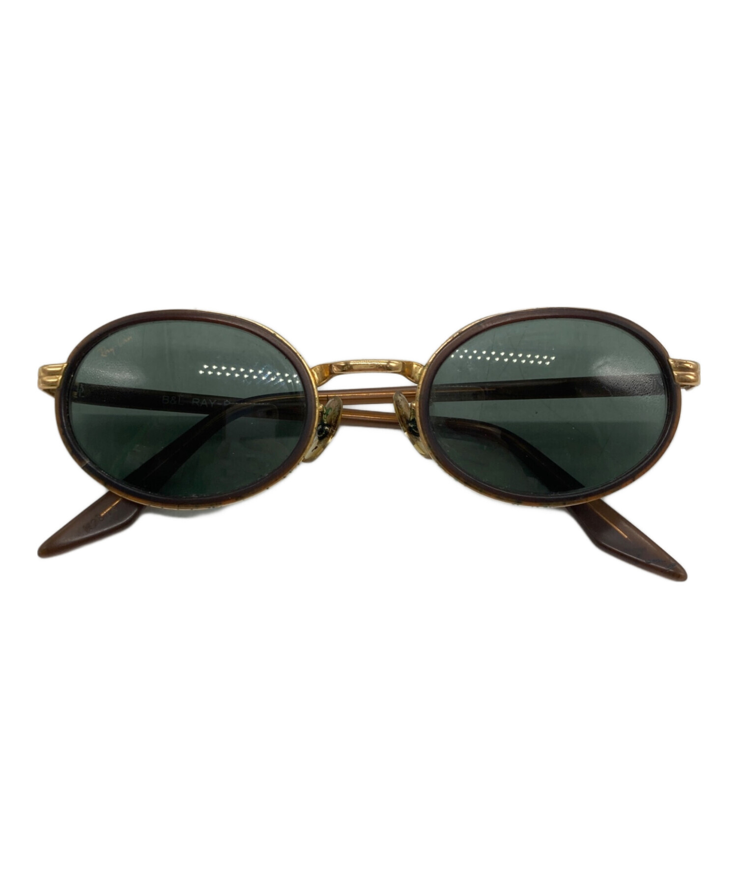 中古・古着通販】RAY-BAN (レイバン) オーバルサングラス ブラウン