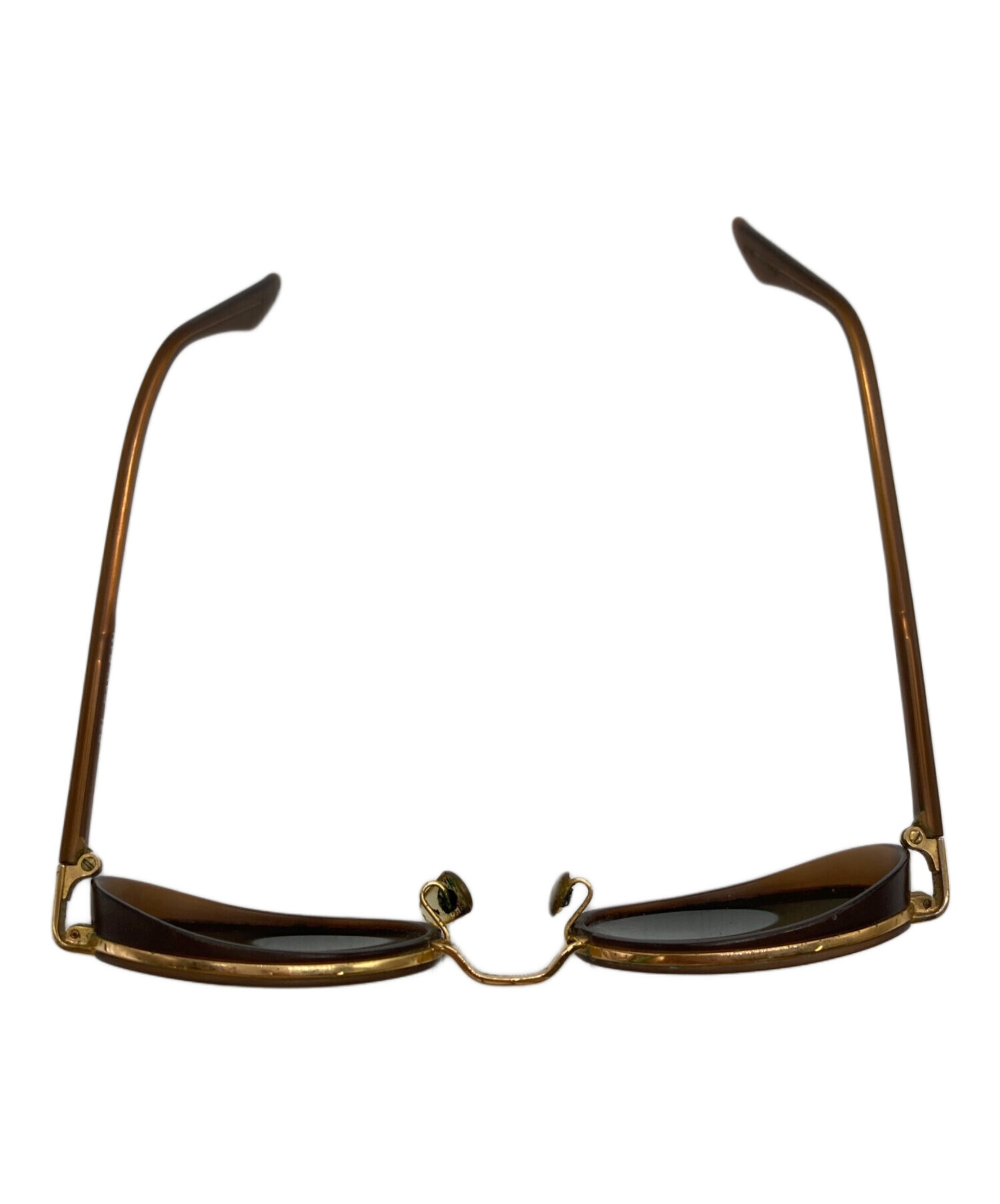中古・古着通販】RAY-BAN (レイバン) オーバルサングラス ブラウン