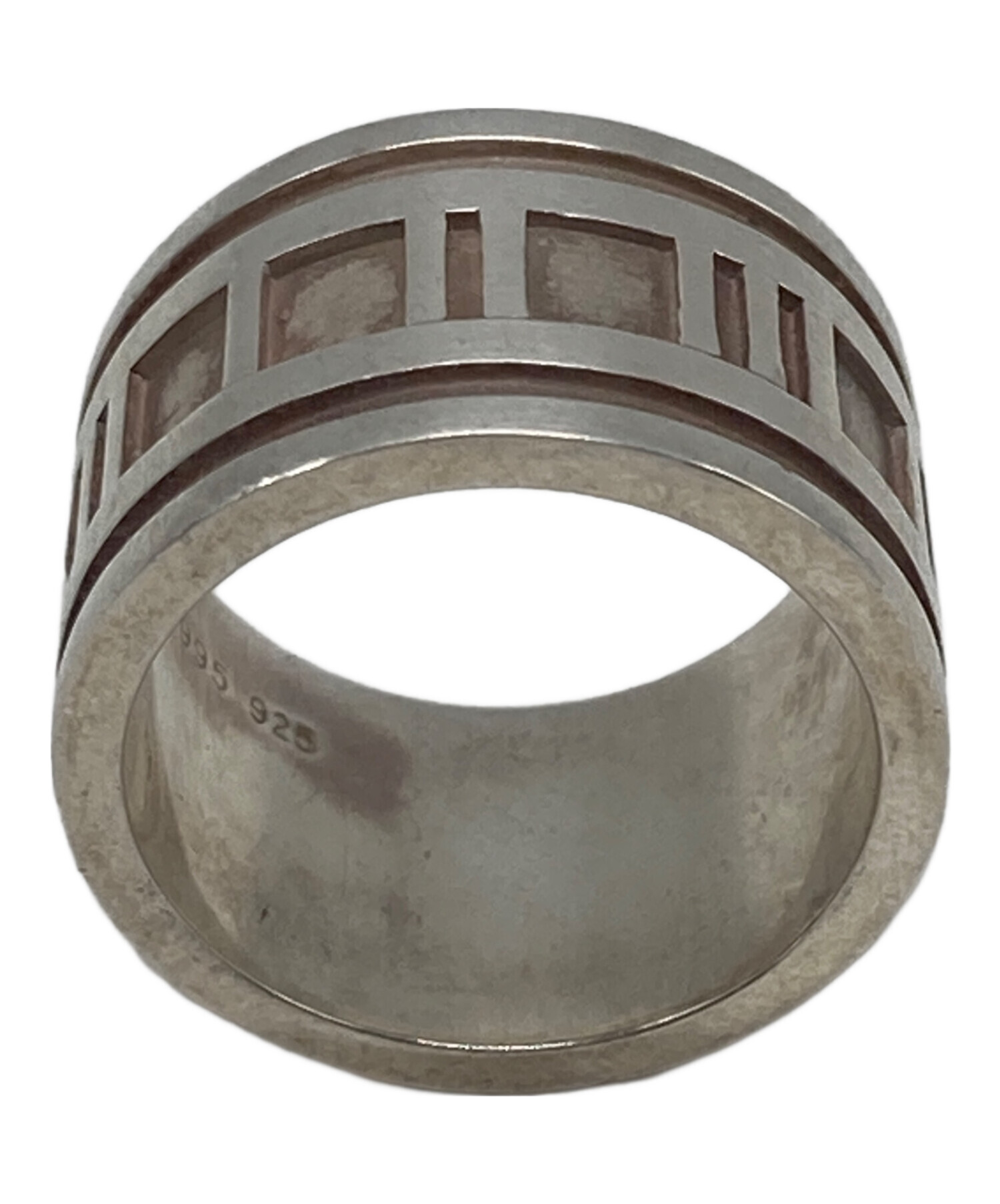 値下げ不可【TIFFANY&Co.】アトラス ワイドリング2003 約11号 中古・古着通販】Tiffany & Co. (ティファニー) アトラスワイドリング