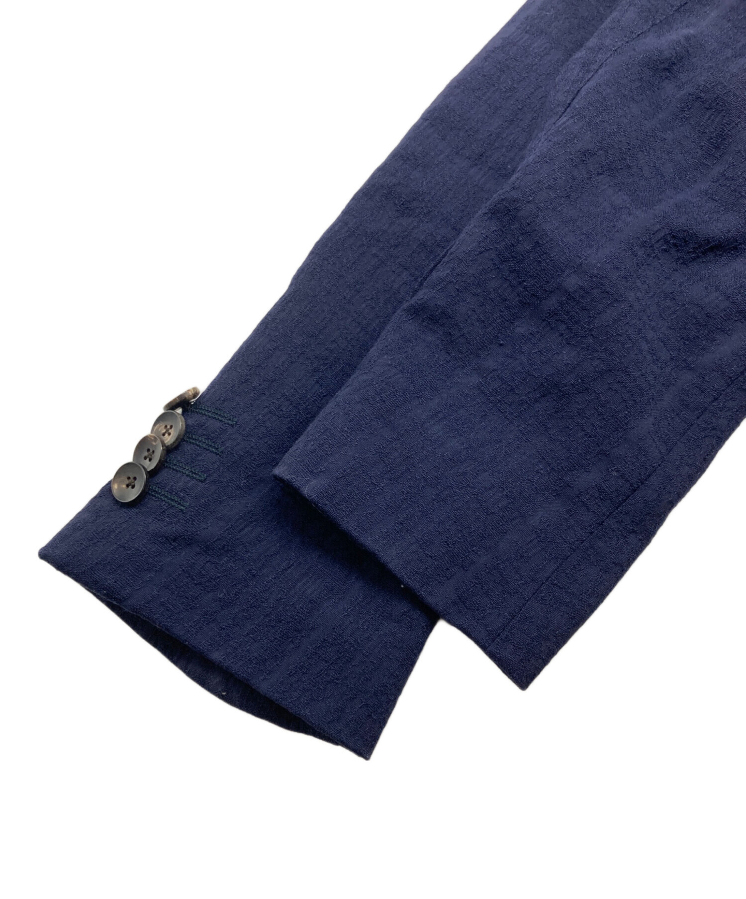 イタリア製✨LARDINI テーラードジャケット 段返り 3B ネイビー 46 中古・古着通販】LARDINI (ラルディーニ) 3Bジャケット ネイビー