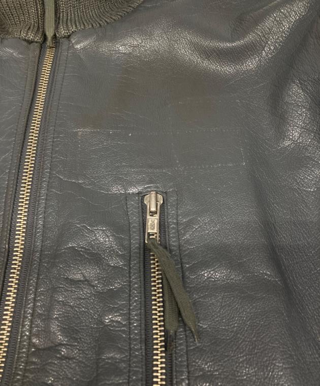 中古・古着通販】ドイツ軍 (ドイツグン) レザーフライトジャケット